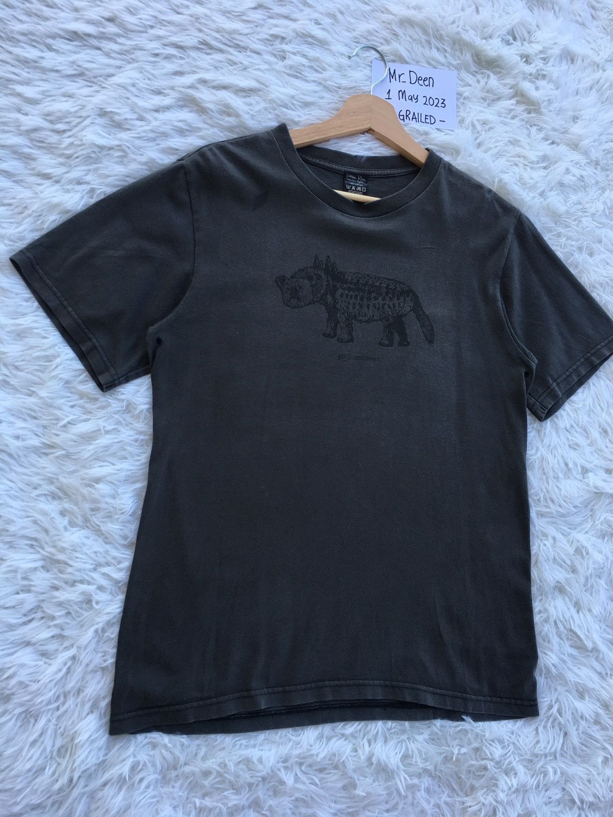 Number (N)ine RARE SS2006 Number (N)ine Skeleton Dinosaur Print T-shirt Size US S / EU 44-46 / 1 - 3 Thumbnail