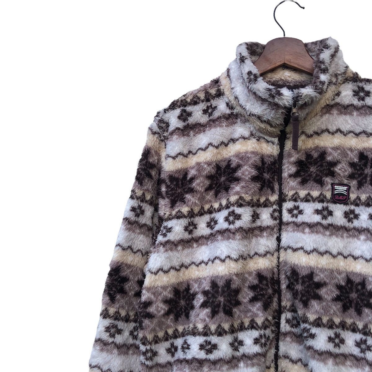 Dunlop 📣DUNLOP NAVITIVE FULLPRINT FLEECE JACKET Size US M / EU 48-50 / 2 - 3 Thumbnail