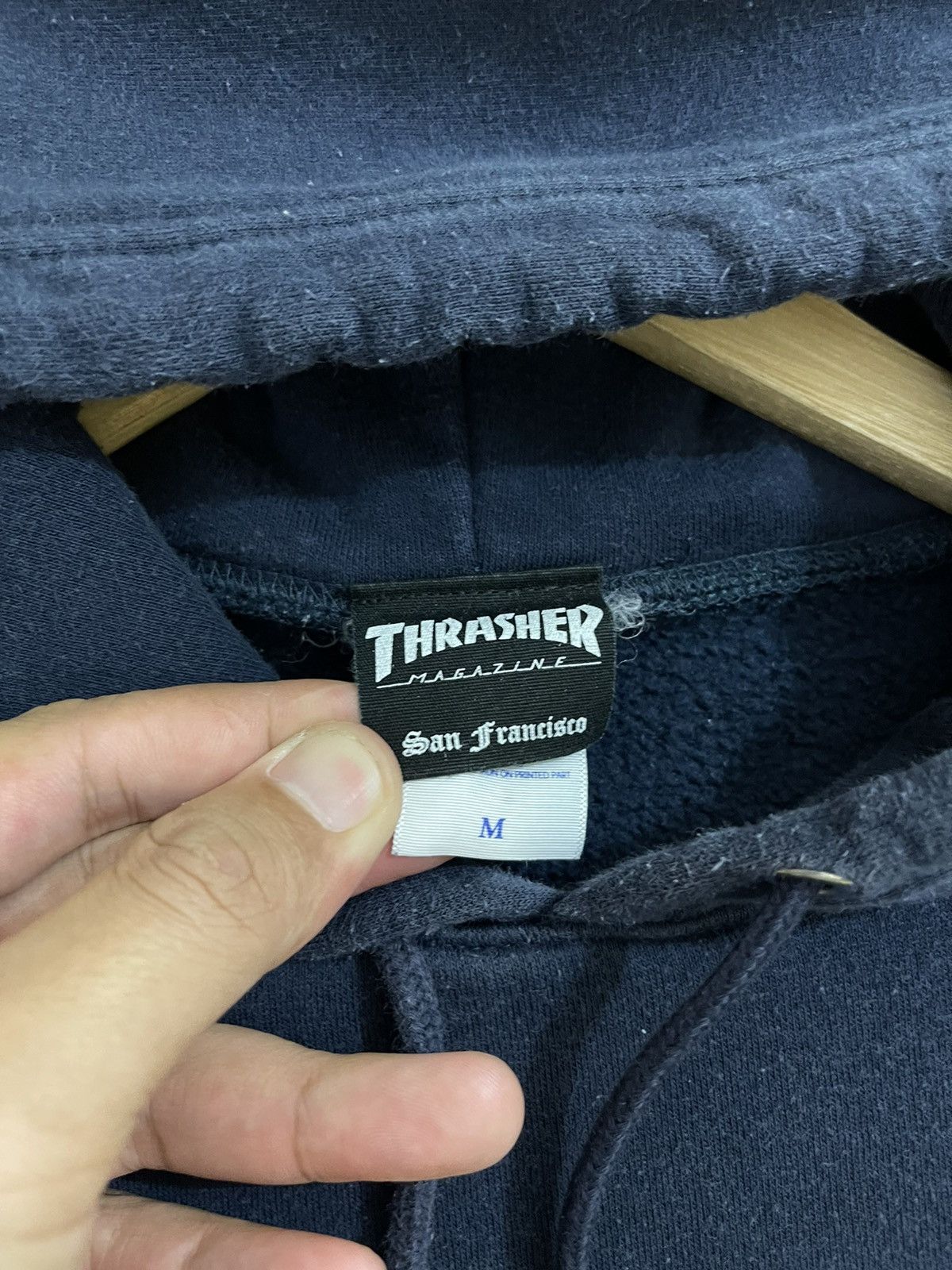 Thrasher Thrasher Skateboard Magazine hoodie distreesed Size US M / EU 48-50 / 2 - 4 Thumbnail