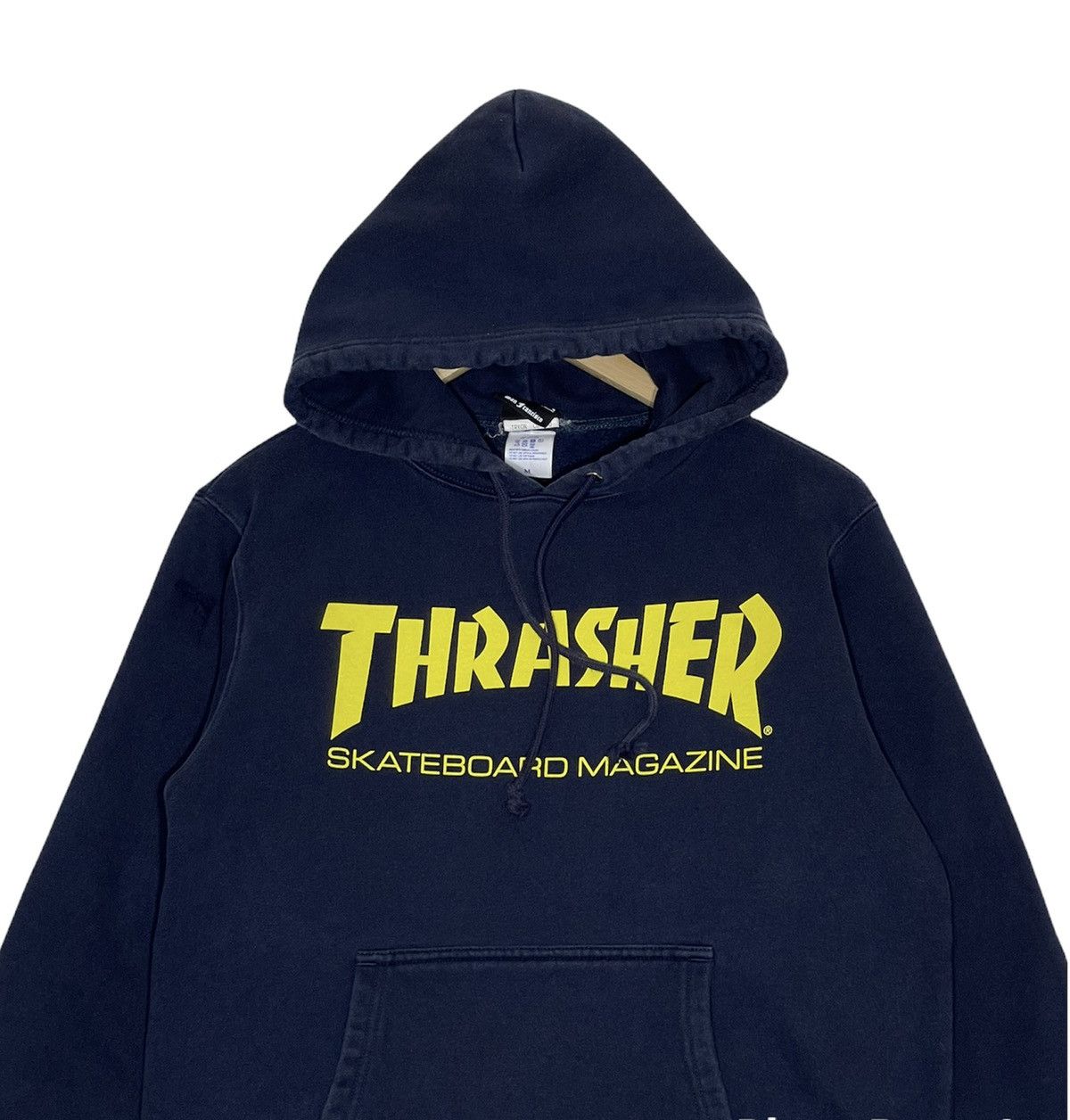 Thrasher Thrasher Skateboard Magazine hoodie distreesed Size US M / EU 48-50 / 2 - 3 Thumbnail