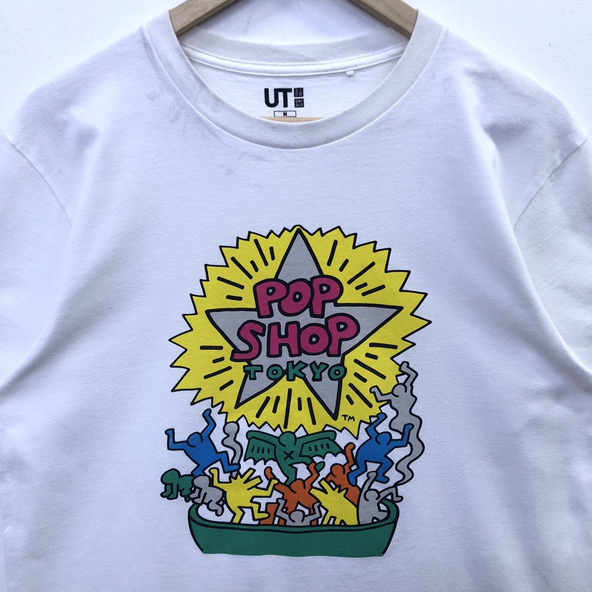 Keith Haring × Uniqlo Keith Haring Tokyo Pop Shop X Uniqlo Tshirt Size US M / EU 48-50 / 2 - 3 Thumbnail