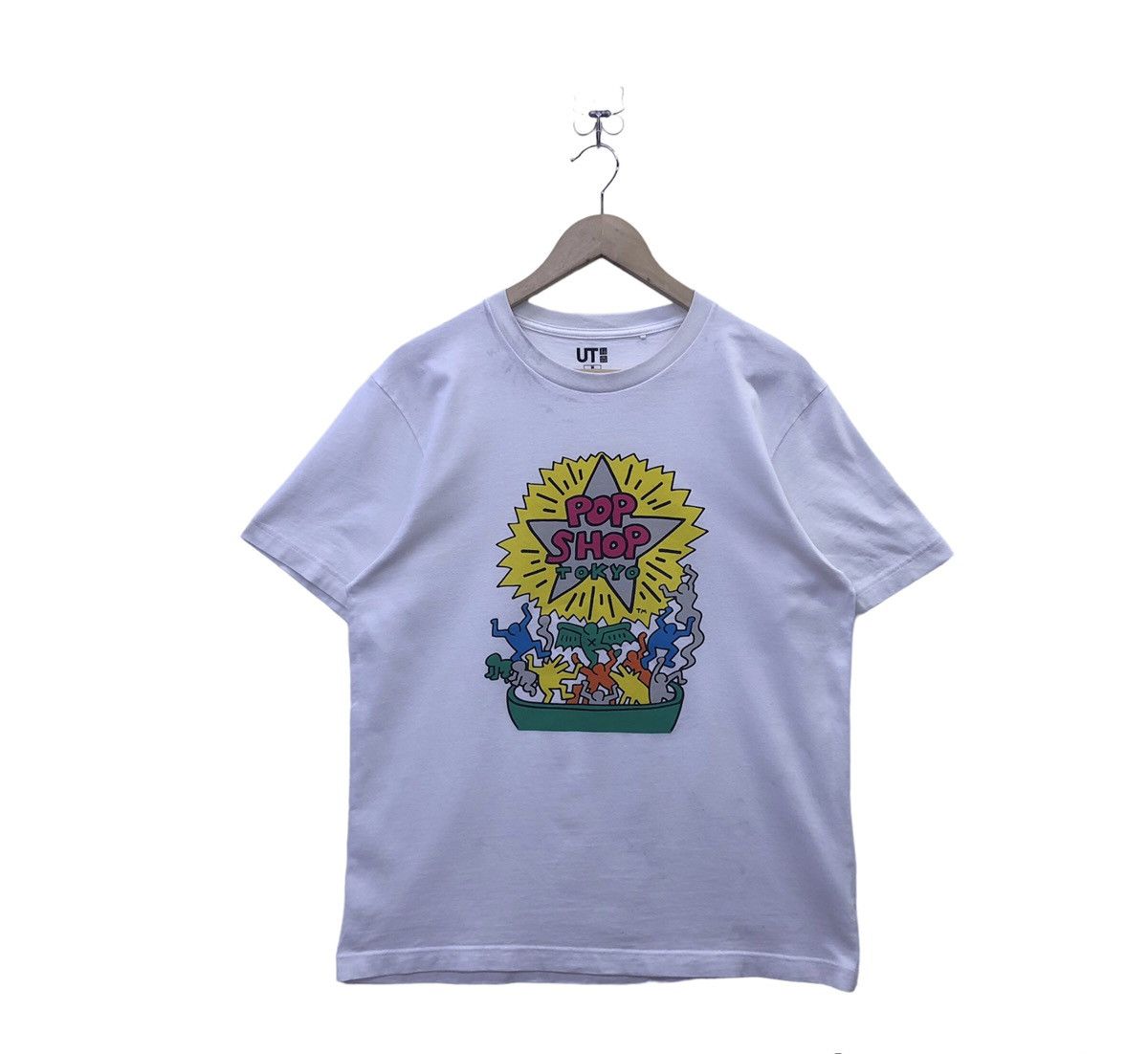 Keith Haring × Uniqlo Keith Haring Tokyo Pop Shop X Uniqlo Tshirt Size US M / EU 48-50 / 2 - 1 Thumbnail