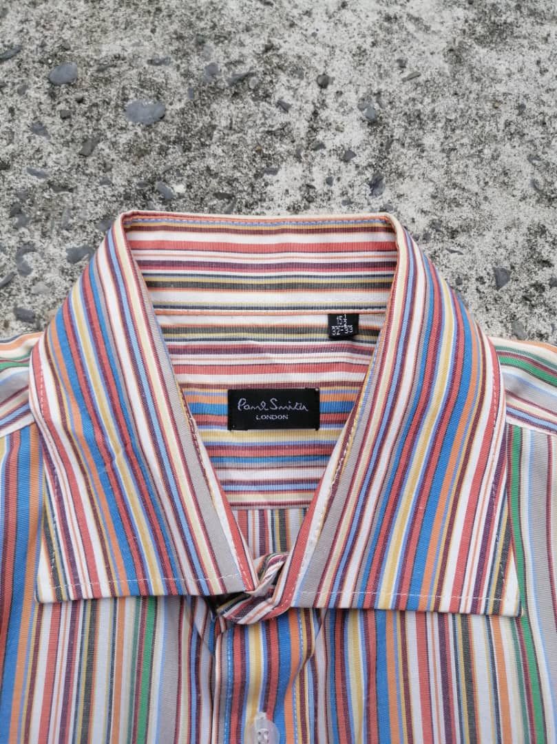 Designer × Paul Smith Paul Smith London Stripe Button Longsleeve Size US M / EU 48-50 / 2 - 7 Thumbnail