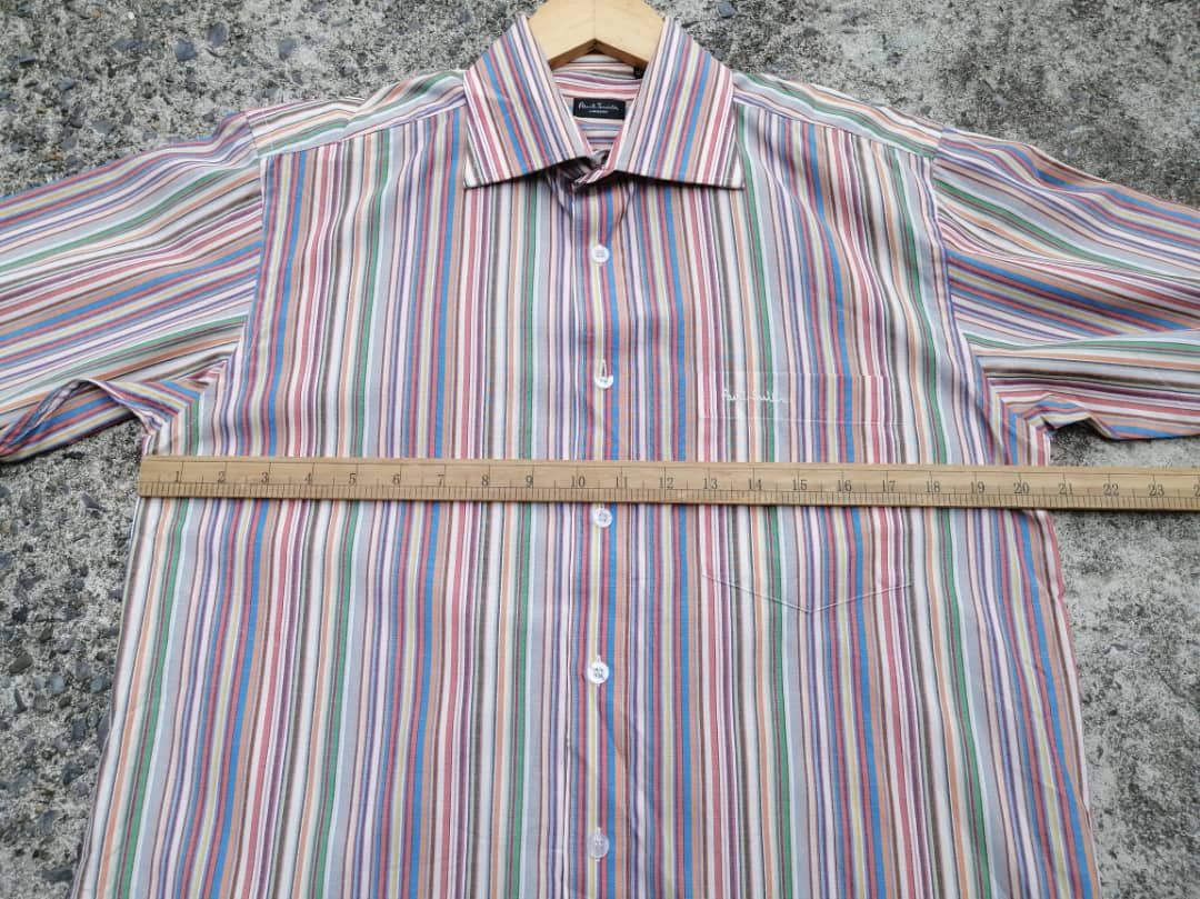 Designer × Paul Smith Paul Smith London Stripe Button Longsleeve Size US M / EU 48-50 / 2 - 2 Thumbnail