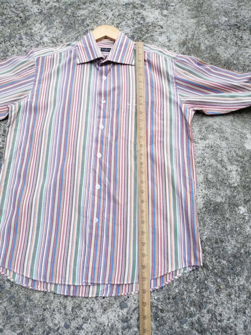 Designer × Paul Smith Paul Smith London Stripe Button Longsleeve Size US M / EU 48-50 / 2 - 4 Thumbnail
