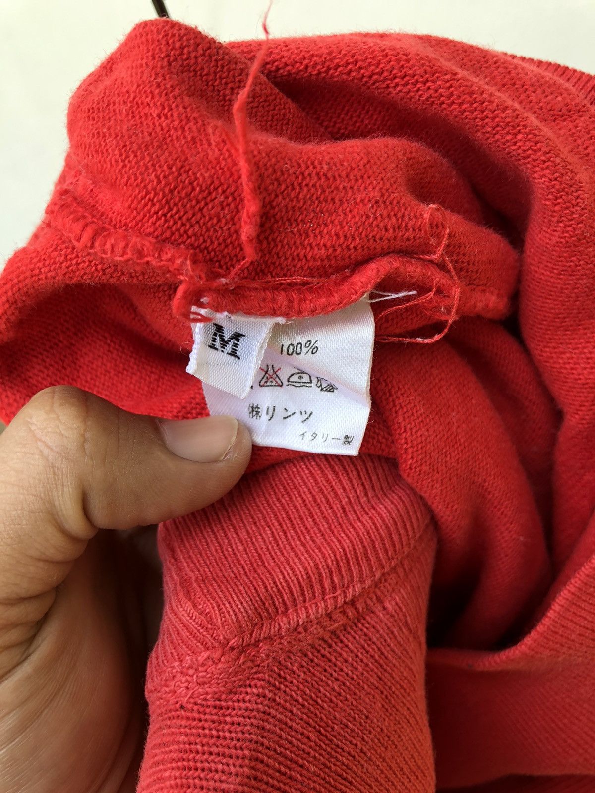 Benetton 🔥BENETTON SWEATSHIRT SPELLOUT LOGO Size US L / EU 52-54 / 3 - 3 Thumbnail