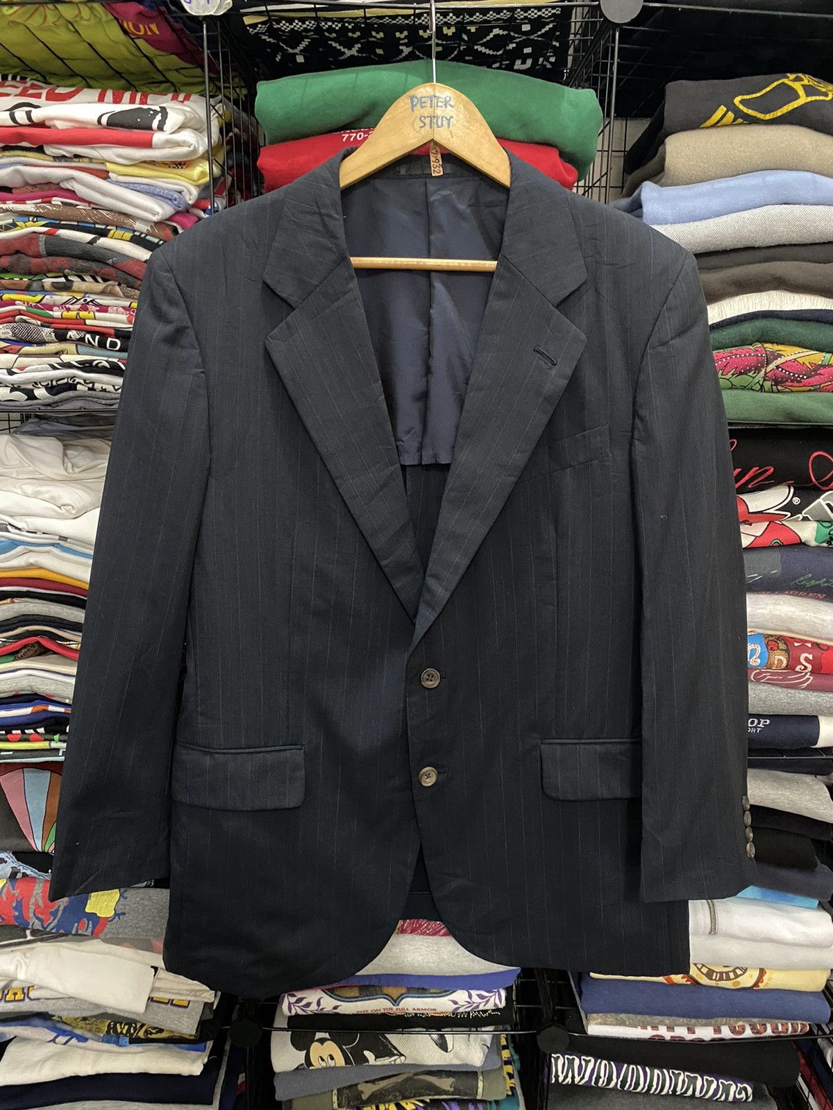 Burberry Vintage Burberrys Formal Blazer Size US L / EU 52-54 / 3 - 1 Thumbnail