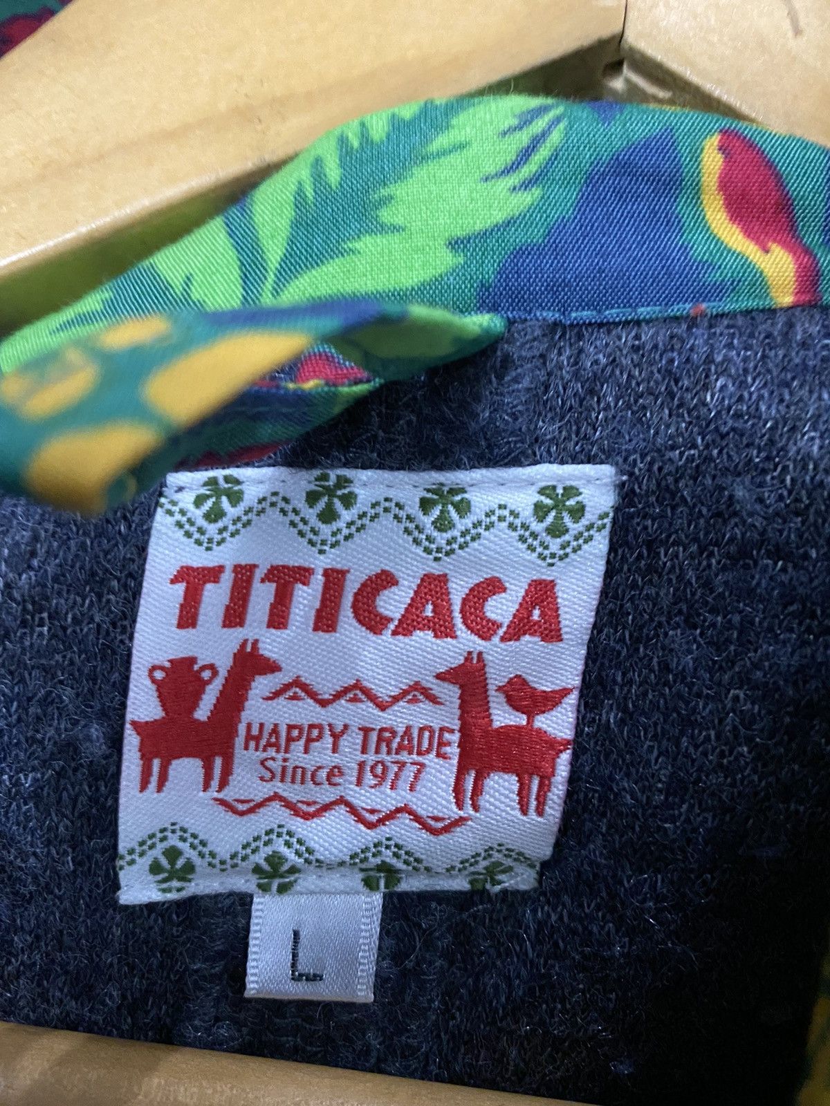 Japanese Brand Titicaca Fleece hoodies outdoor vest style Size US L / EU 52-54 / 3 - 6 Thumbnail