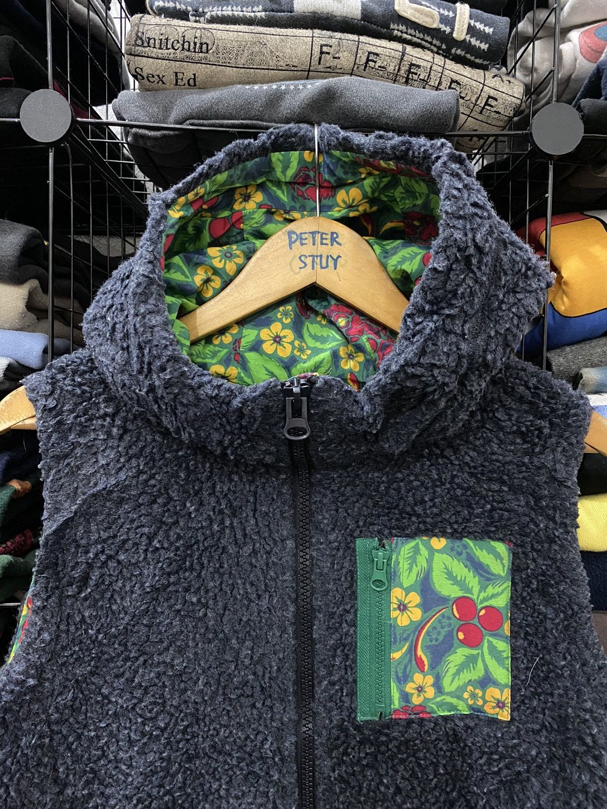 Japanese Brand Titicaca Fleece hoodies outdoor vest style Size US L / EU 52-54 / 3 - 2 Thumbnail