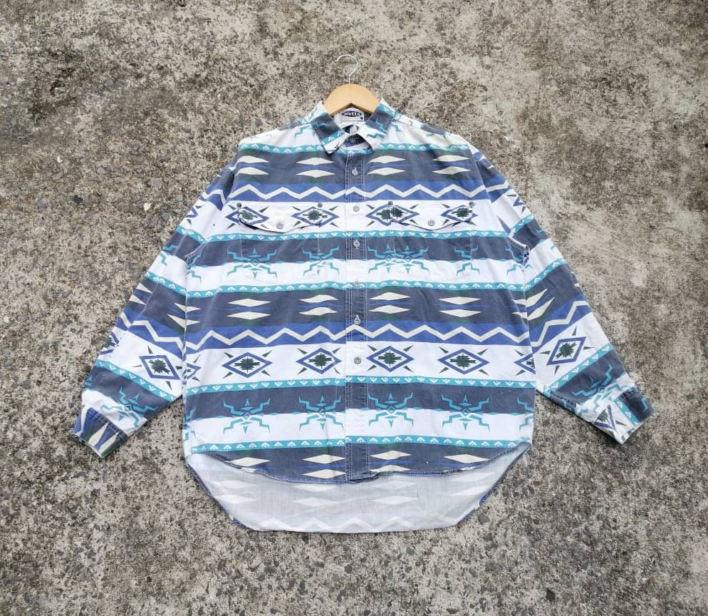 Other Mollo Navajo Button Longsleeve Shirt Size US M / EU 48-50 / 2 - 1 Thumbnail