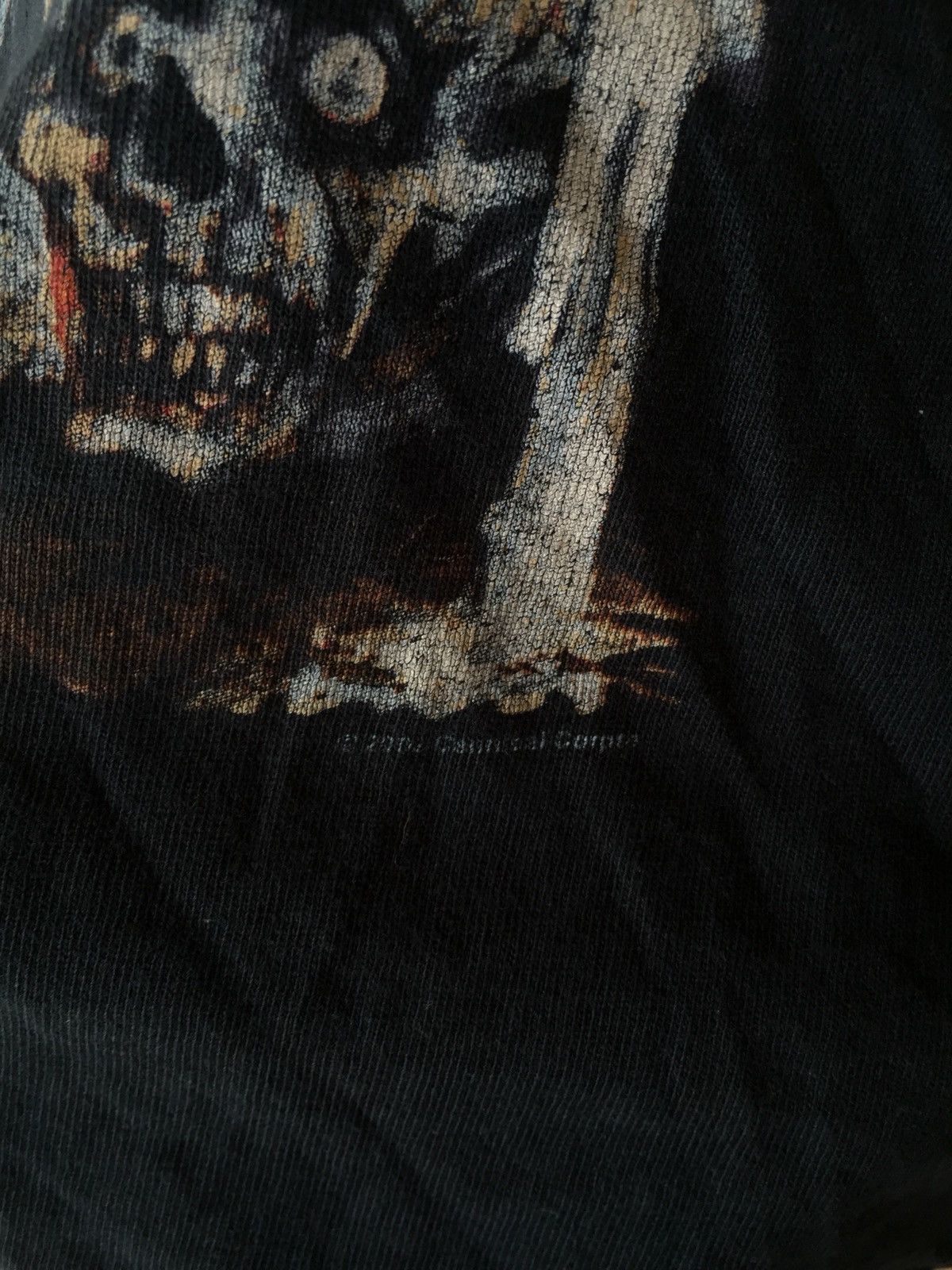 Band Tees Vintage Cannibal Corpse Band Crop Trashed Tshirt Size US L / EU 52-54 / 3 - 4 Thumbnail