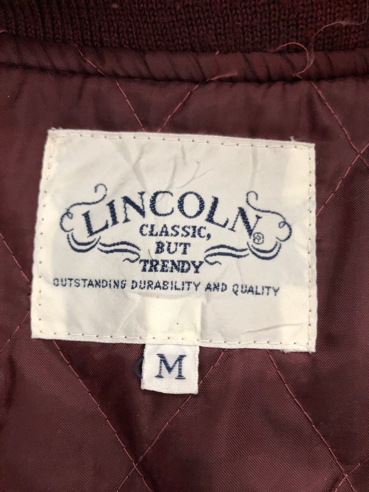 Vintage Lincoln Company Big Logi Varsity Jacket Size US M / EU 48-50 / 2 - 6 Thumbnail