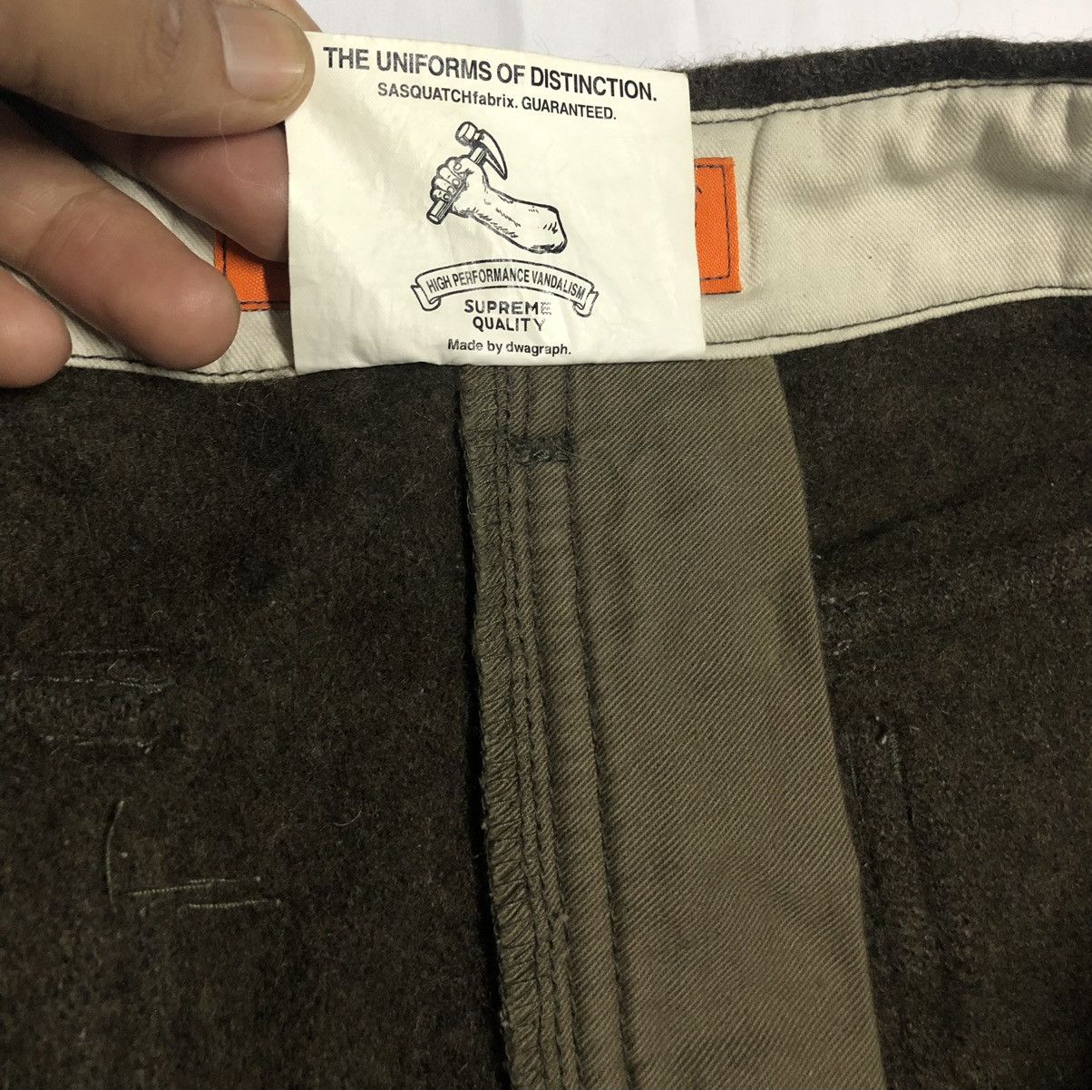 14th Addiction sasquatchfabrix Wool pant hunting style Size US 33 - 12 Thumbnail