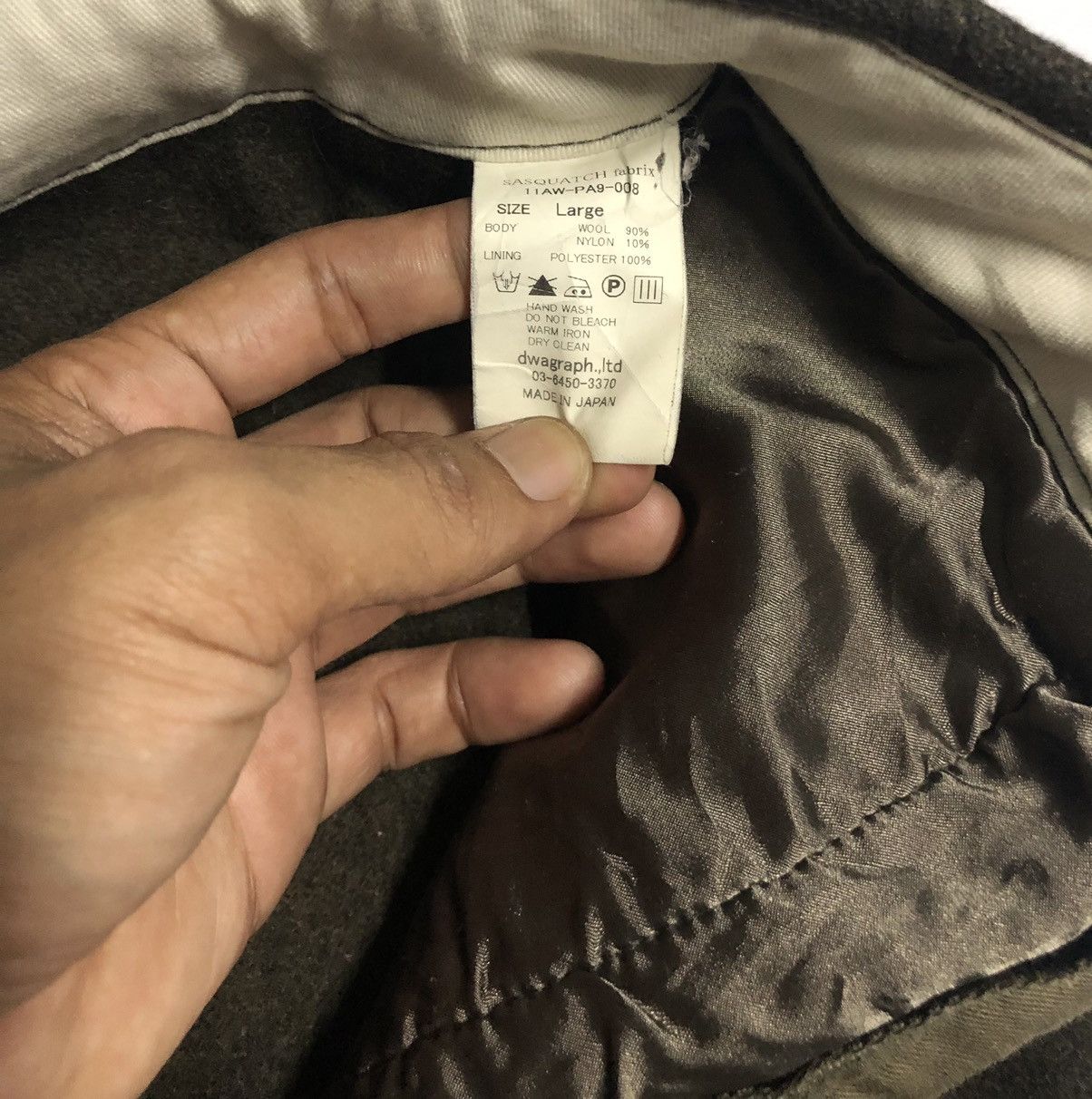 14th Addiction sasquatchfabrix Wool pant hunting style Size US 33 - 13 Thumbnail
