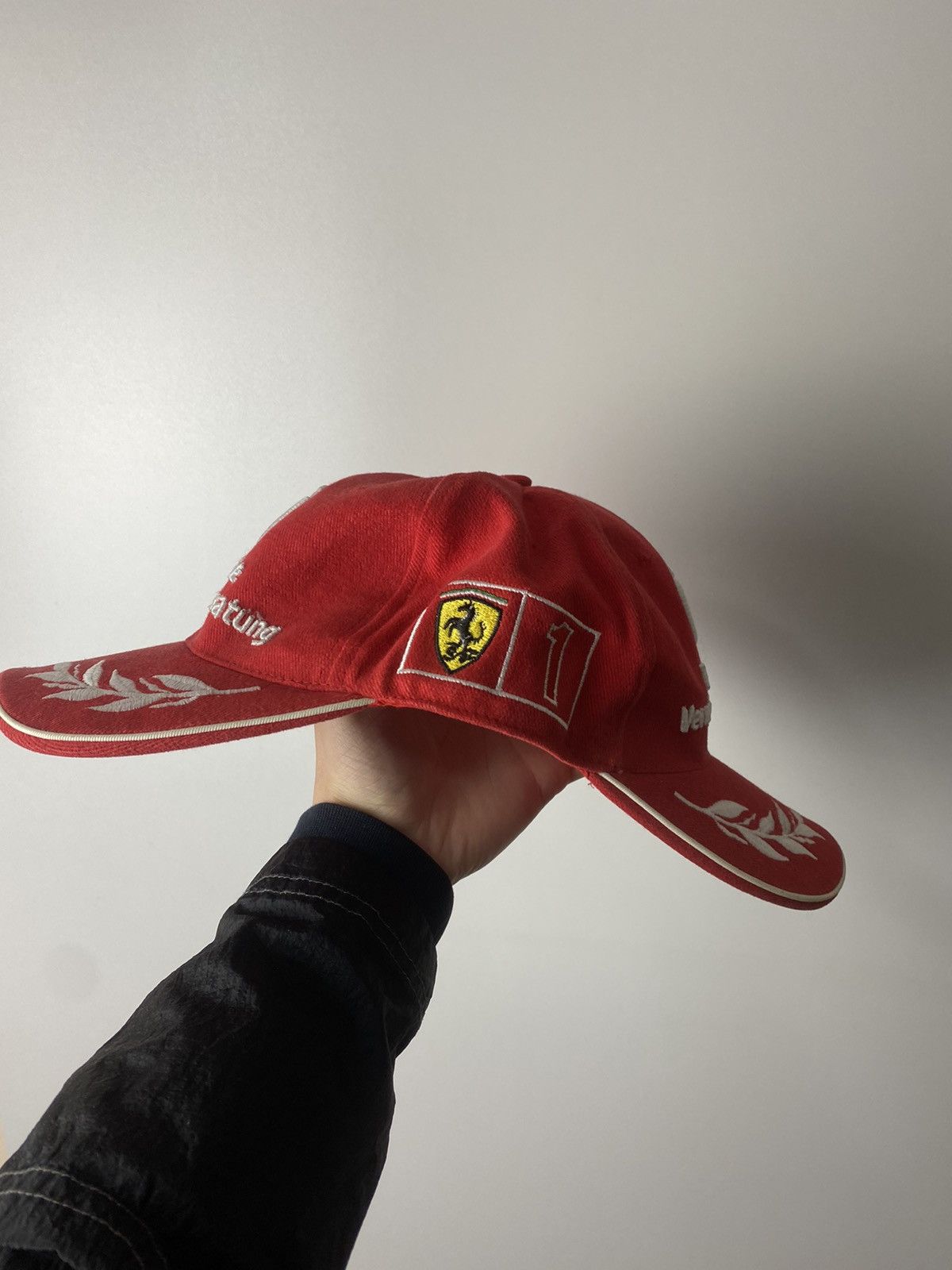 Vintage Ferrari vintage hat size OS Size ONE SIZE - 2 Thumbnail