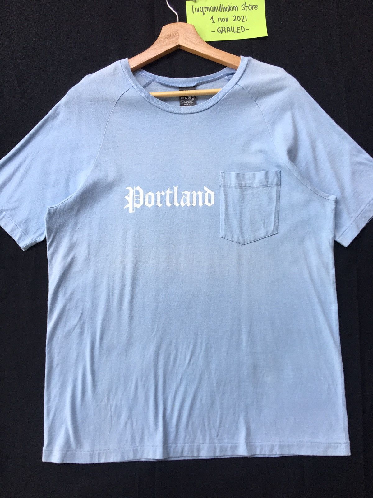 Number (N)ine Rare Number Nine Portland Pocket Tee by Takahiromiyashita Size US M / EU 48-50 / 2 - 5 Thumbnail