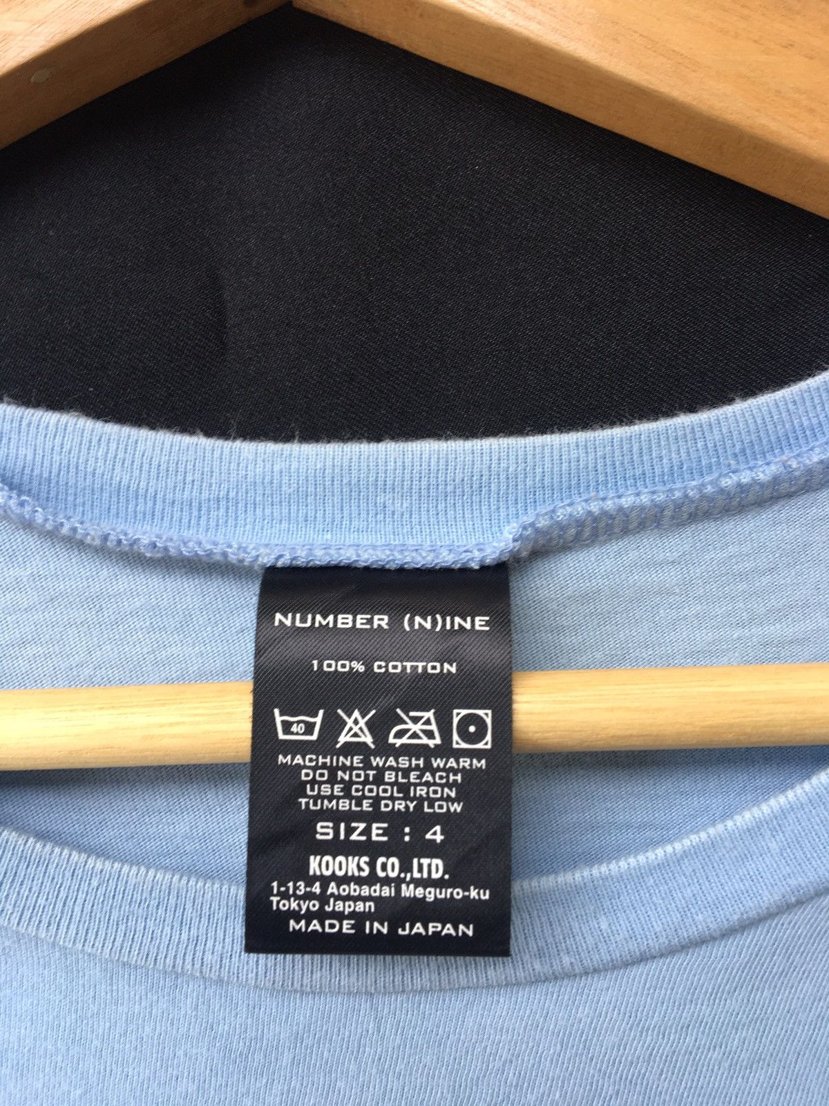 Number (N)ine Rare Number Nine Portland Pocket Tee by Takahiromiyashita Size US M / EU 48-50 / 2 - 8 Thumbnail