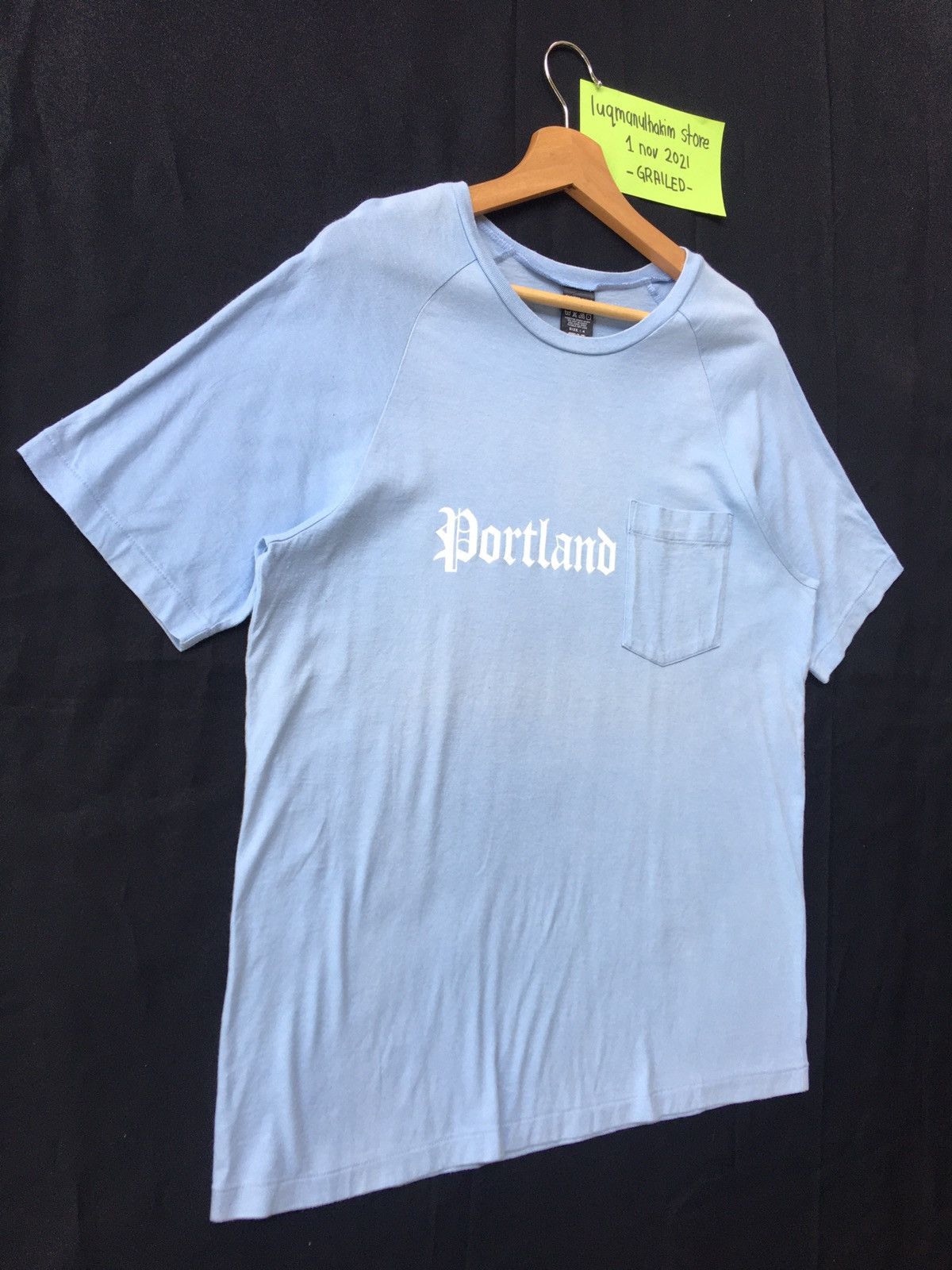 Number (N)ine Rare Number Nine Portland Pocket Tee by Takahiromiyashita Size US M / EU 48-50 / 2 - 4 Thumbnail
