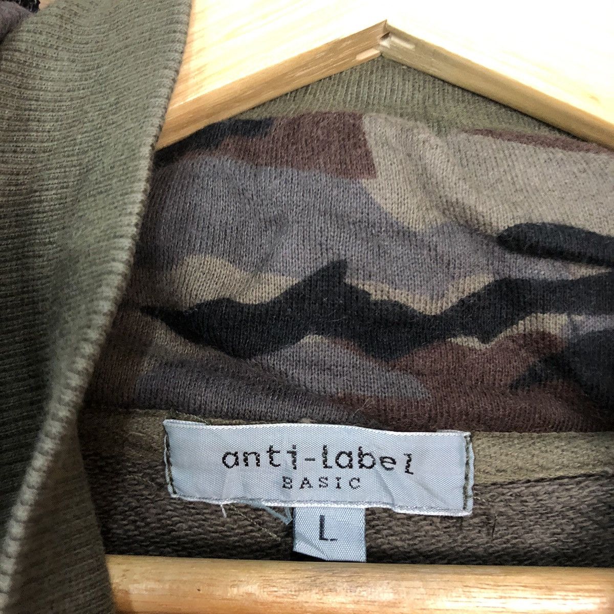 Japanese Brand Anti Label Basic Camo Sweater #3265 Size US M / EU 48-50 / 2 - 11 Thumbnail