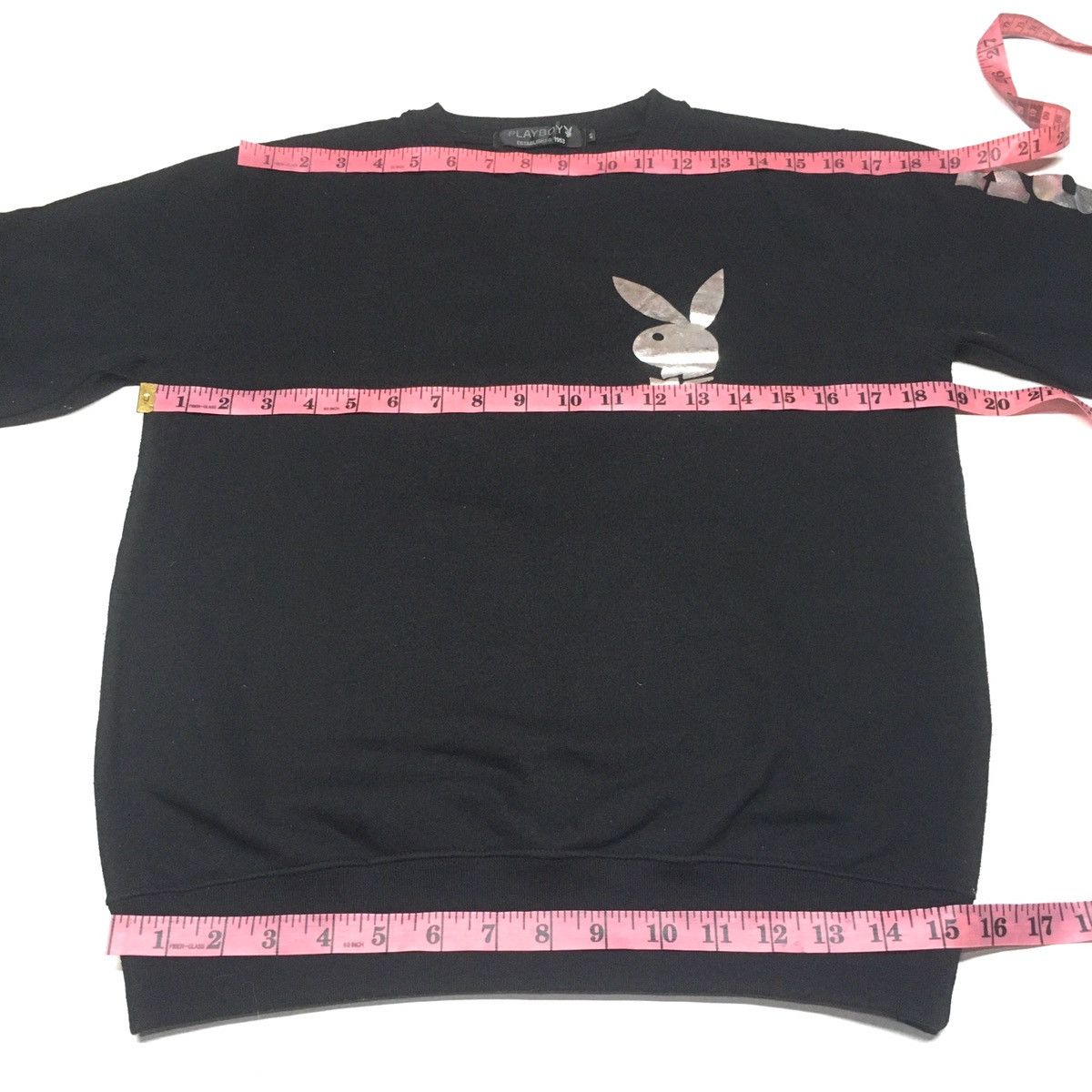Playboy × Vintage Vintage sweetshirt playboy big logo Size US S / EU 44-46 / 1 - 2 Thumbnail