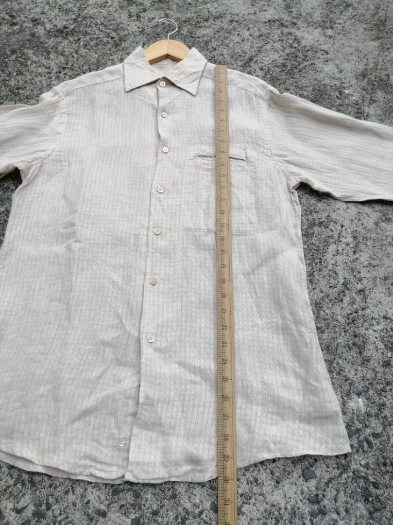 Ermenegildo Zegna Ermenegildo Zegna Button Longsleeve Shirt Size US M / EU 48-50 / 2 - 5 Thumbnail