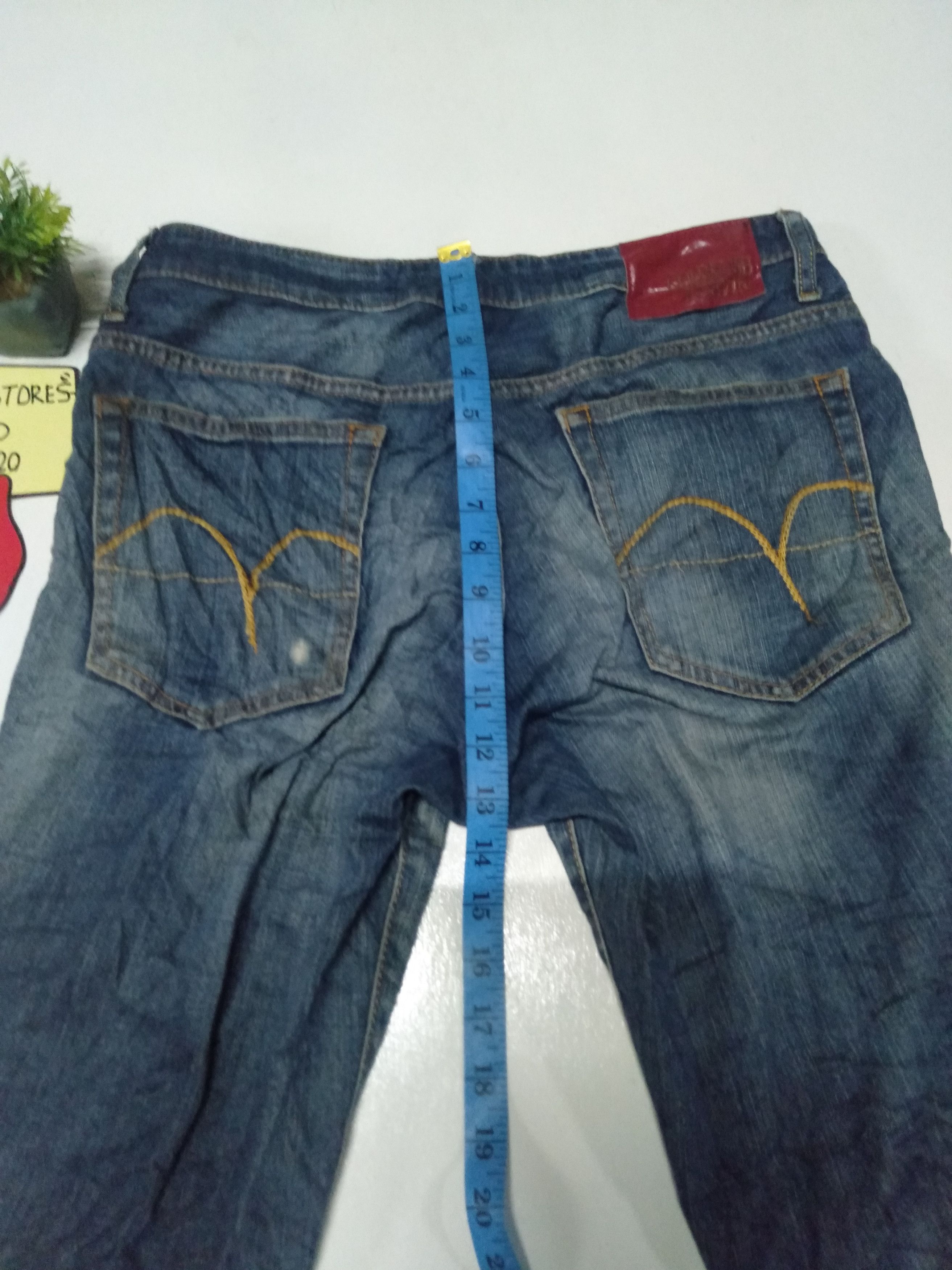 Edwin × Japanese Brand × Vintage vintage goldrush Edwin distressed jeans Japan Size US 32 / EU 48 - 4 Thumbnail