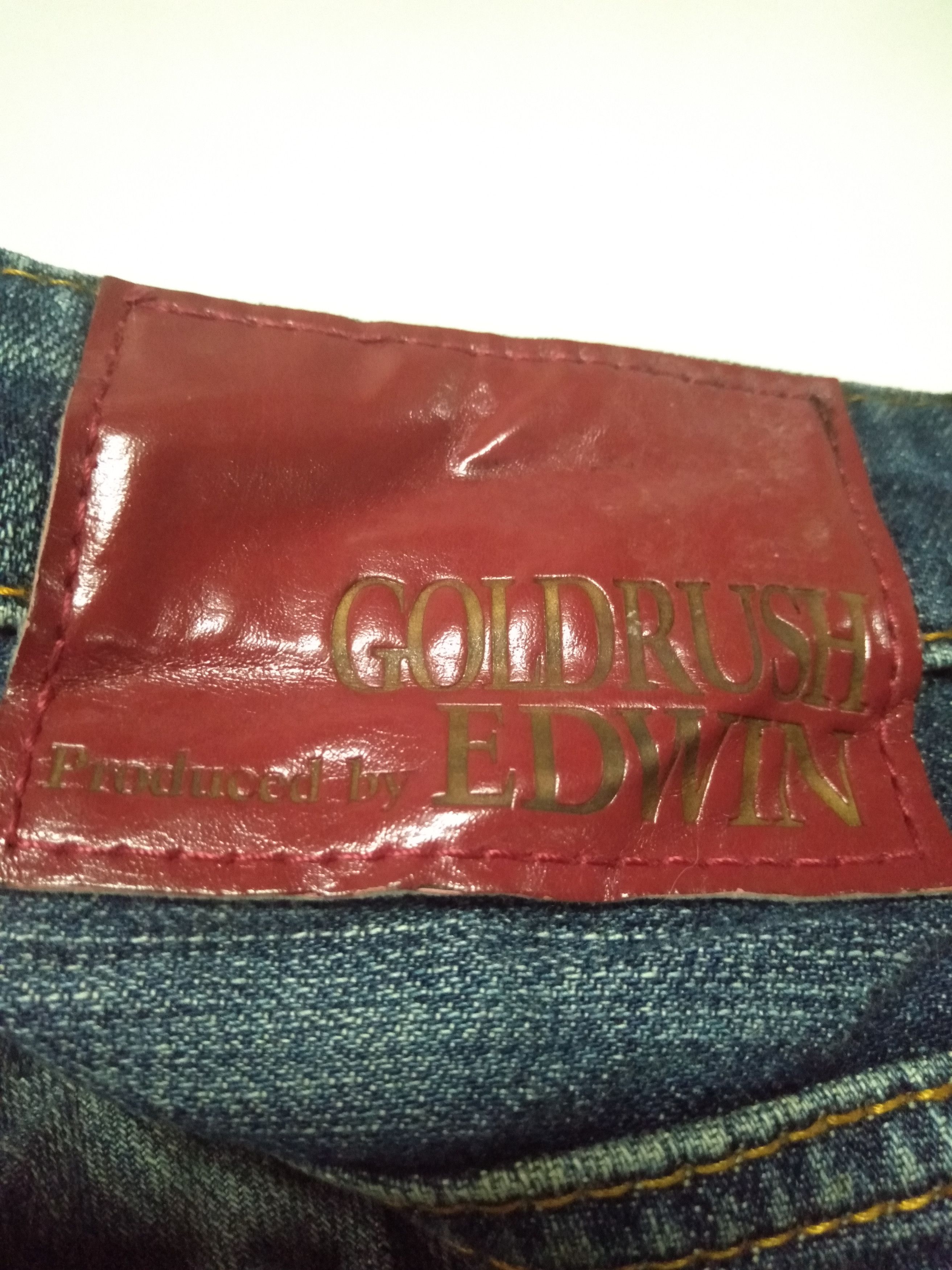 Edwin × Japanese Brand × Vintage vintage goldrush Edwin distressed jeans Japan Size US 32 / EU 48 - 9 Thumbnail