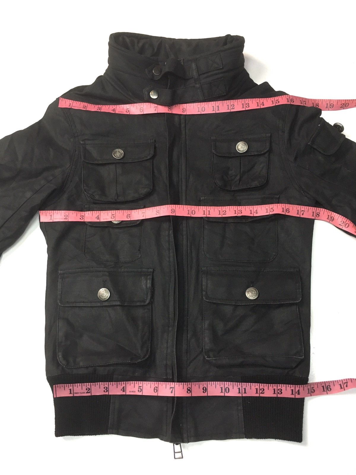 Japanese Brand × Vintage Vintage gasva multi pockets denim jacket Size US S / EU 44-46 / 1 - 3 Thumbnail