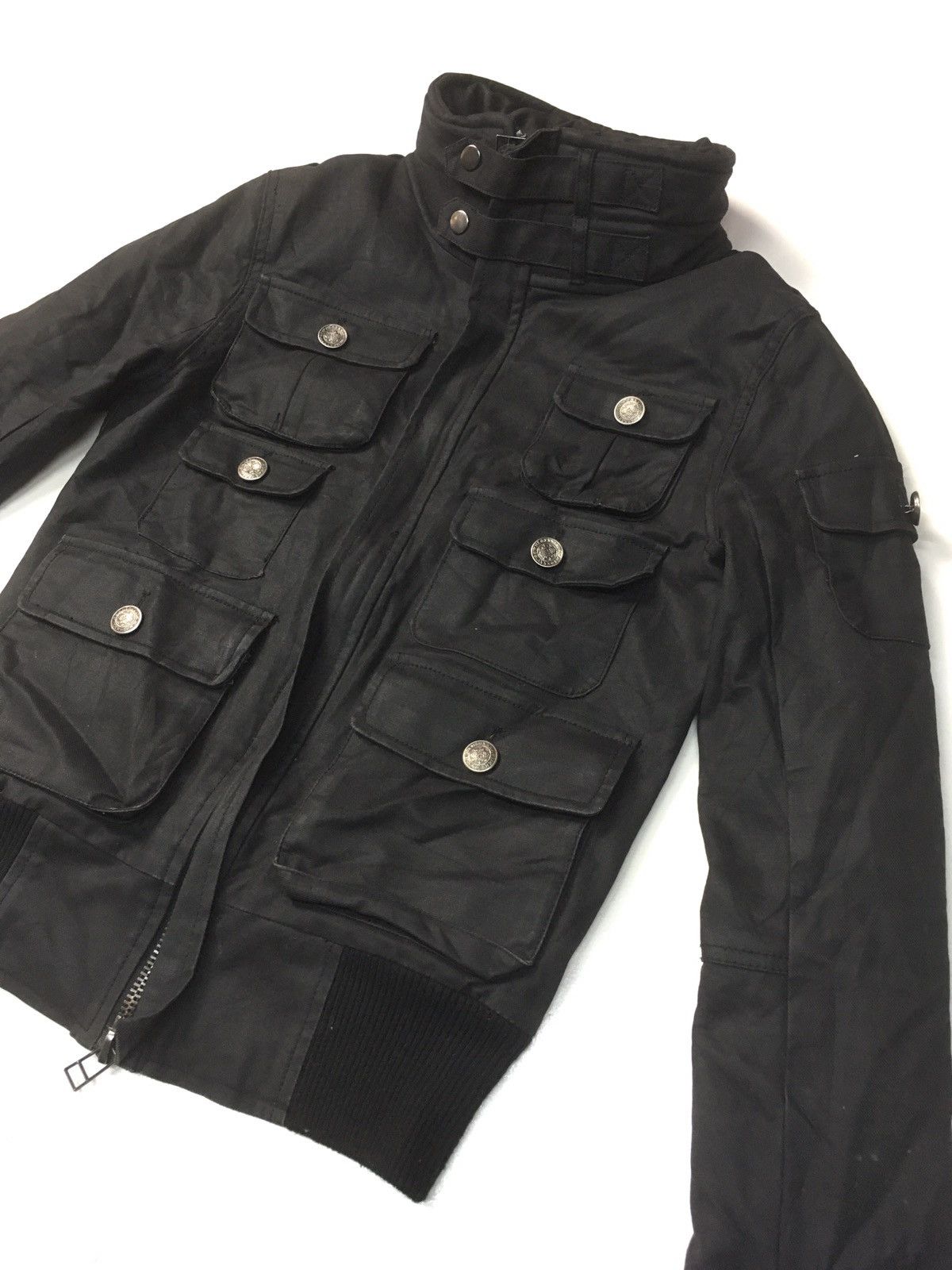 Japanese Brand × Vintage Vintage gasva multi pockets denim jacket Size US S / EU 44-46 / 1 - 9 Thumbnail