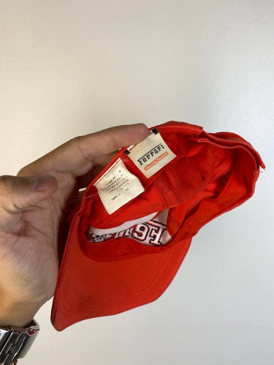 Vintage Ferrari vintage hat size OS Size ONE SIZE - 4 Thumbnail
