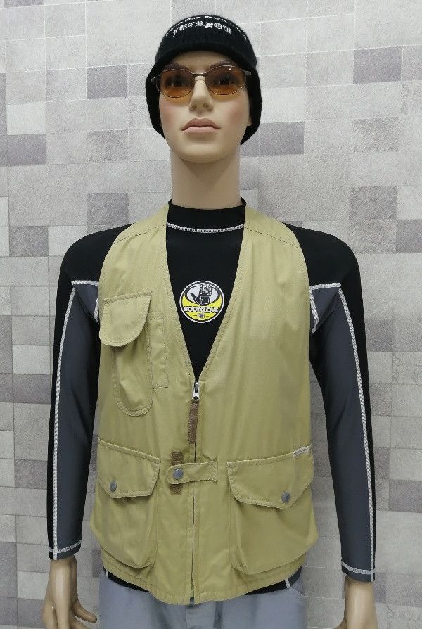 Asics TARAS BOULBA String Back Tactical Multipocket Utility Vest Size US M / EU 48-50 / 2 - 3 Thumbnail
