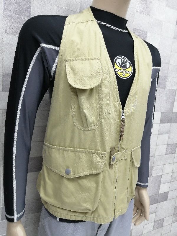 Asics TARAS BOULBA String Back Tactical Multipocket Utility Vest Size US M / EU 48-50 / 2 - 4 Thumbnail
