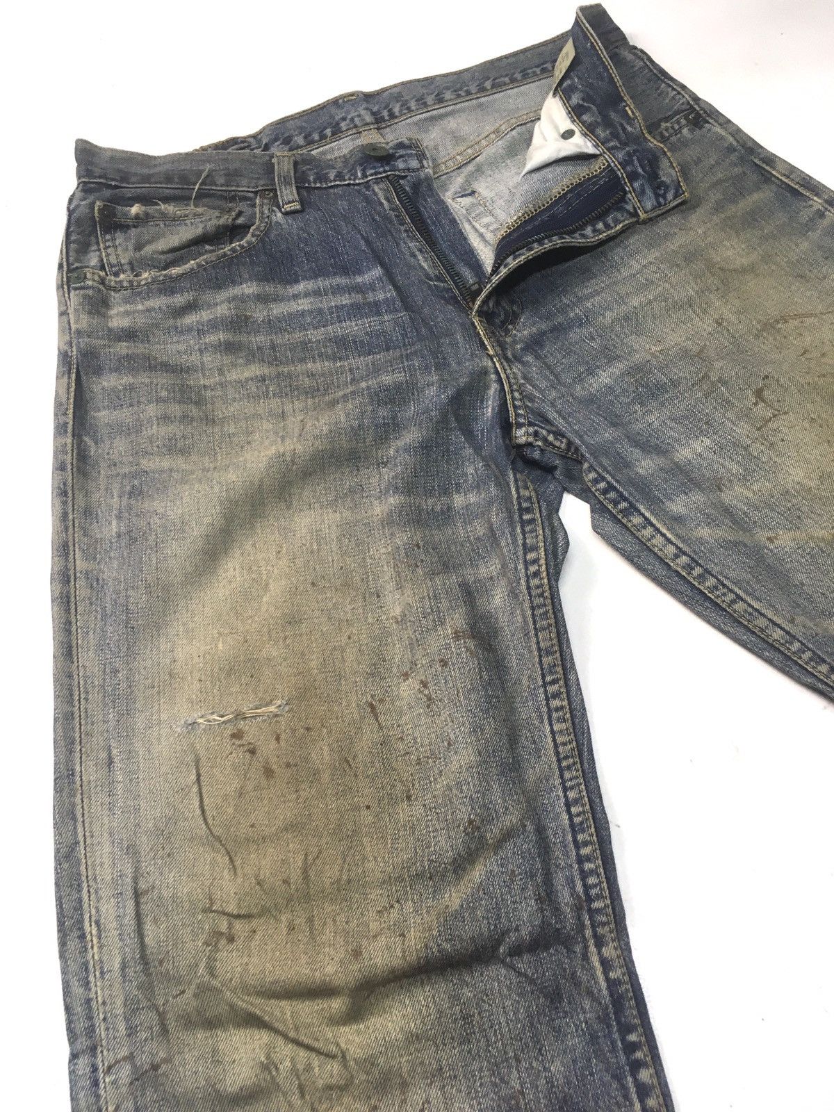 Levi's × Vintage Vintage Levi’s lot 502 distressed denim japan Size US 31 - 11 Thumbnail