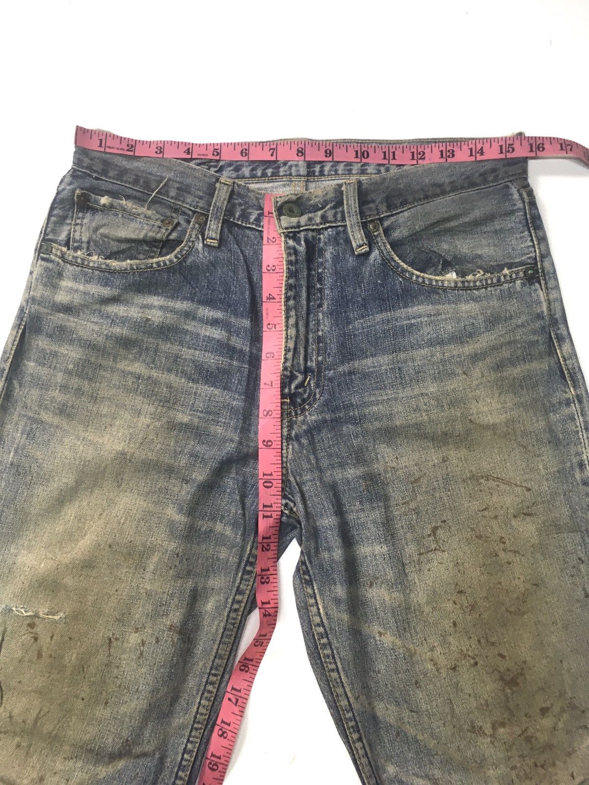 Levi's × Vintage Vintage Levi’s lot 502 distressed denim japan Size US 31 - 3 Thumbnail