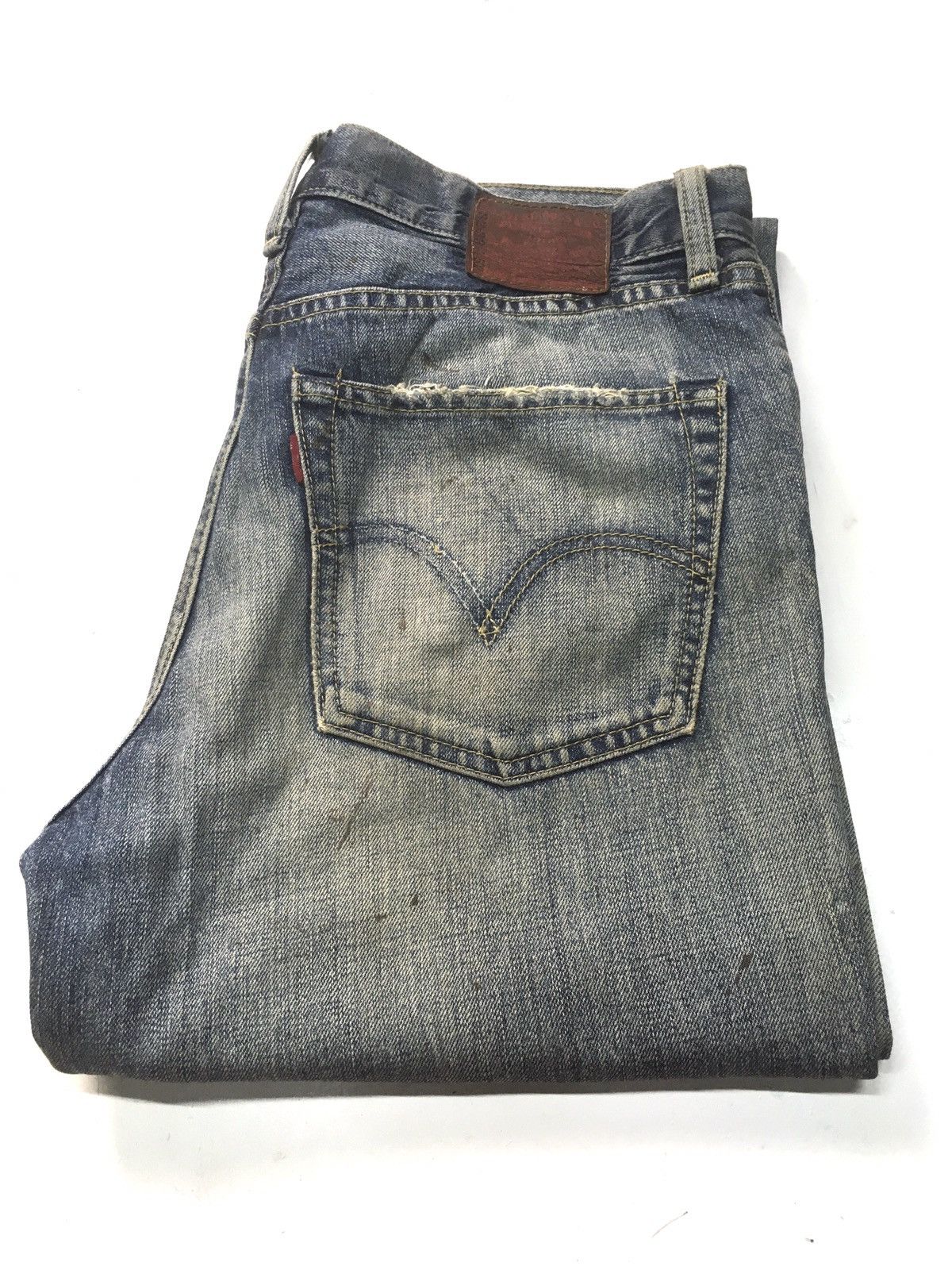 Levi's × Vintage Vintage Levi’s lot 502 distressed denim japan Size US 31 - 1 Thumbnail