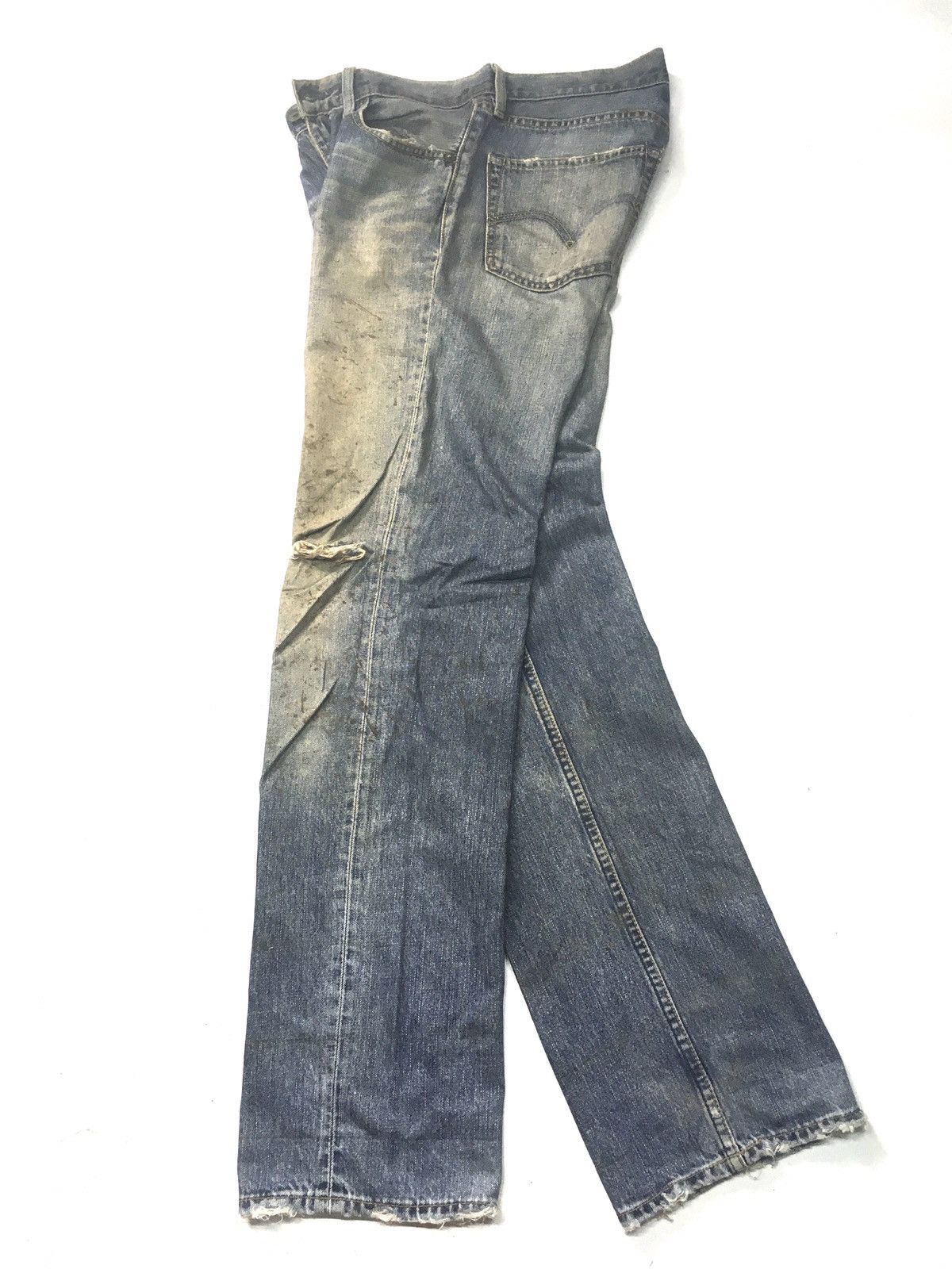 Levi's × Vintage Vintage Levi’s lot 502 distressed denim japan Size US 31 - 6 Thumbnail