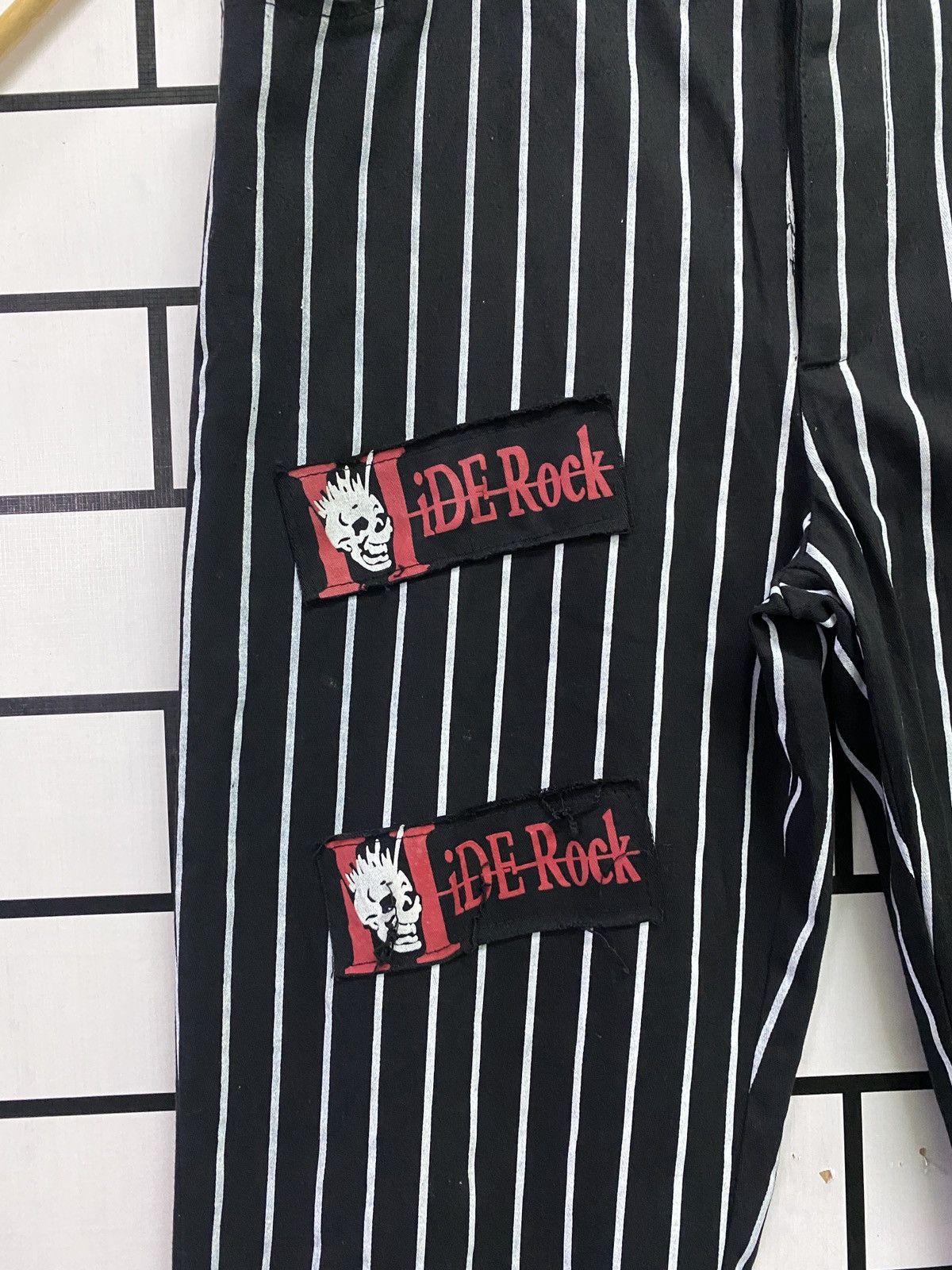 Designer × Japanese Brand × Seditionaries Japanese HIDEROCK Hickory Patches Zipper Punk Design Pants Size US 31 - 5 Thumbnail