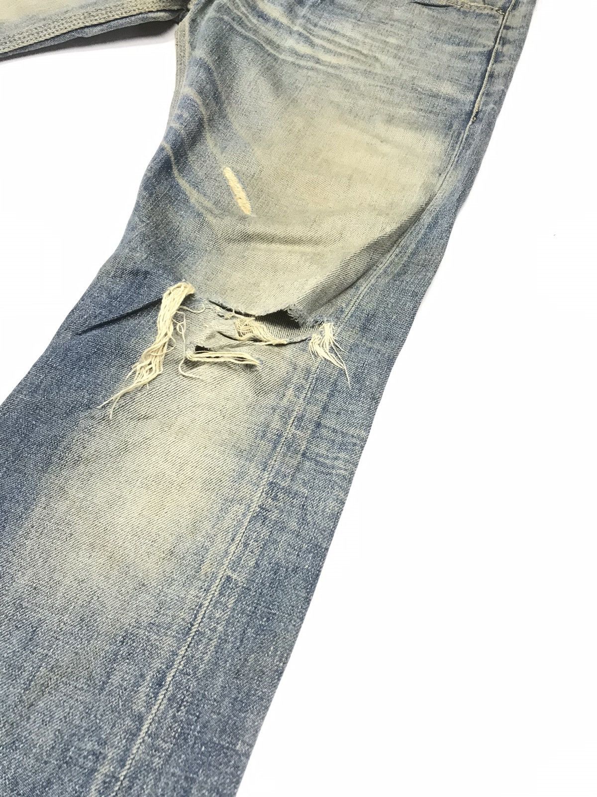 Vintage VINTAGE RUSTY FOR OUR FRIENDS GRUNGE DISTRESSED DENIM Size US 32 / EU 48 - 3 Thumbnail