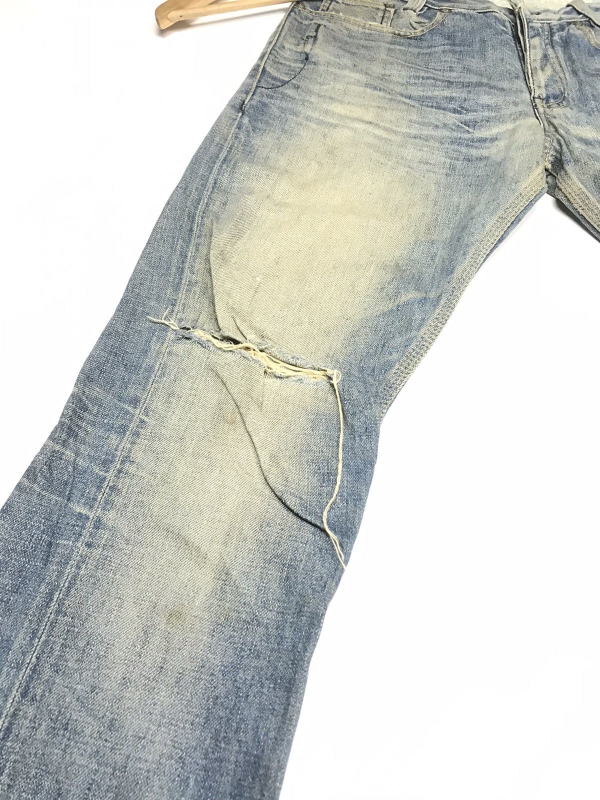 Vintage VINTAGE RUSTY FOR OUR FRIENDS GRUNGE DISTRESSED DENIM Size US 32 / EU 48 - 4 Thumbnail