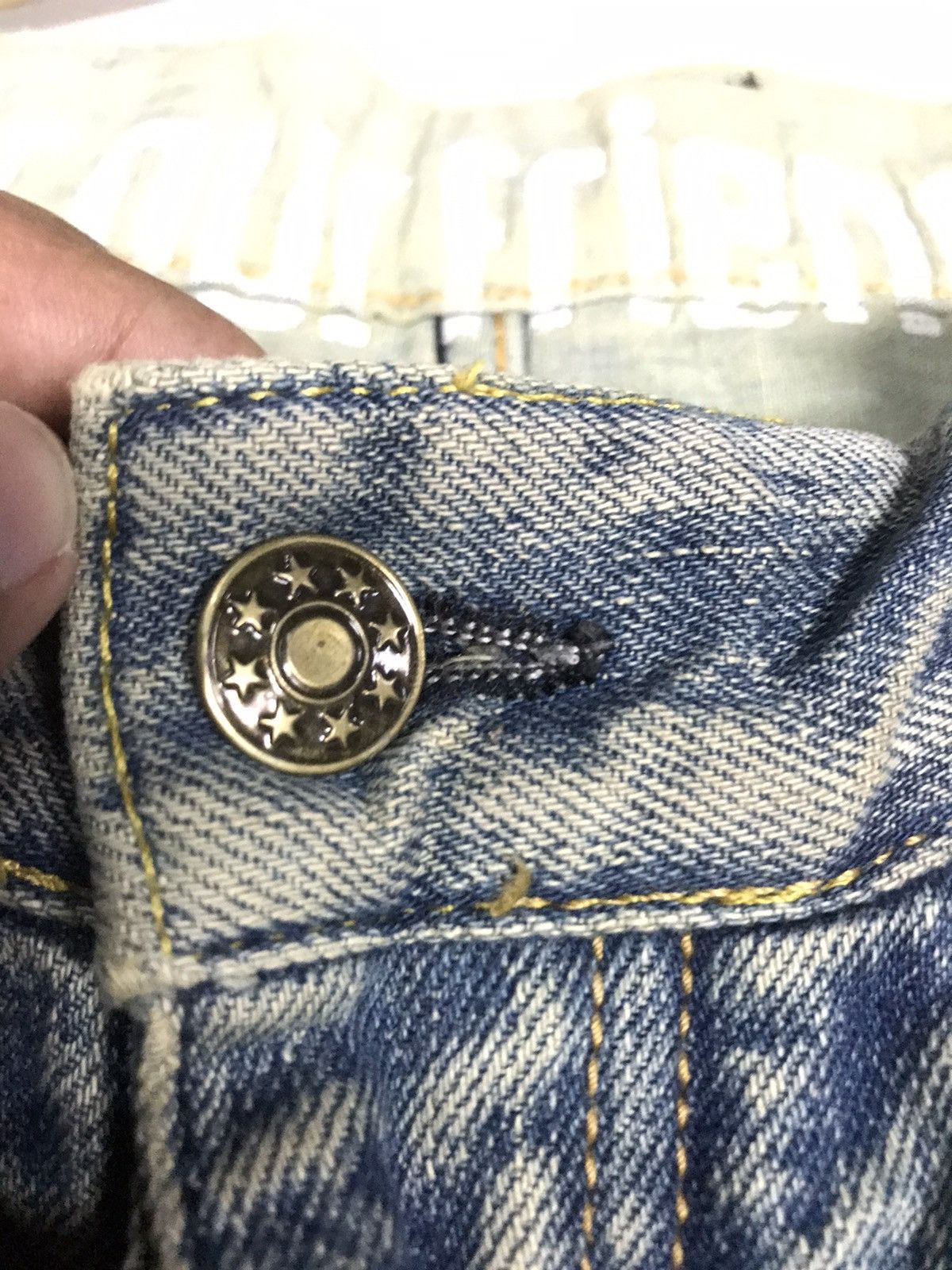 Vintage VINTAGE RUSTY FOR OUR FRIENDS GRUNGE DISTRESSED DENIM Size US 32 / EU 48 - 5 Thumbnail