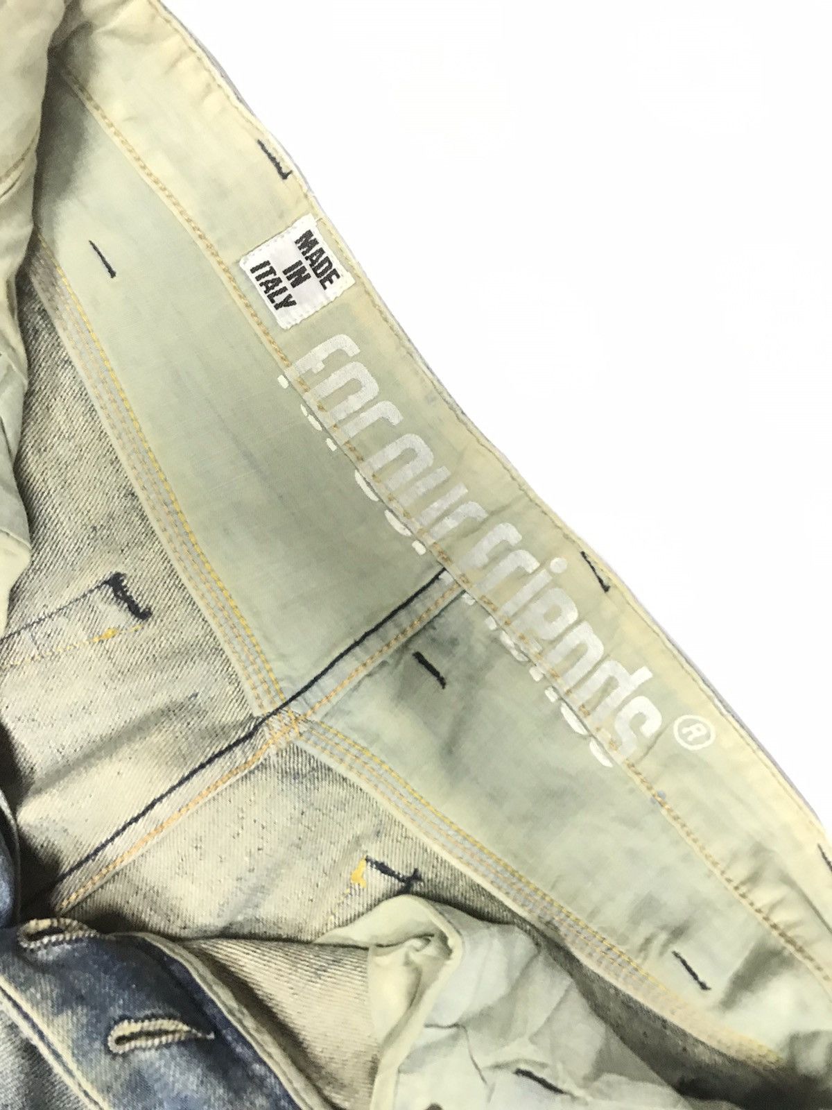 Vintage VINTAGE RUSTY FOR OUR FRIENDS GRUNGE DISTRESSED DENIM Size US 32 / EU 48 - 10 Thumbnail