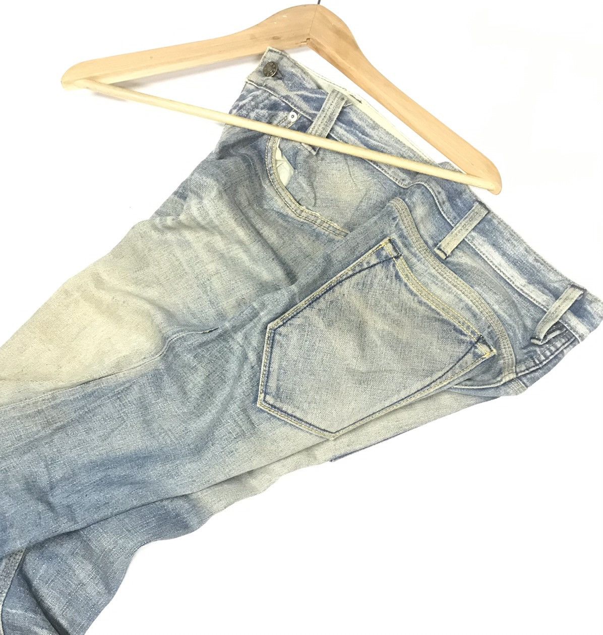 Vintage VINTAGE RUSTY FOR OUR FRIENDS GRUNGE DISTRESSED DENIM Size US 32 / EU 48 - 16 Thumbnail