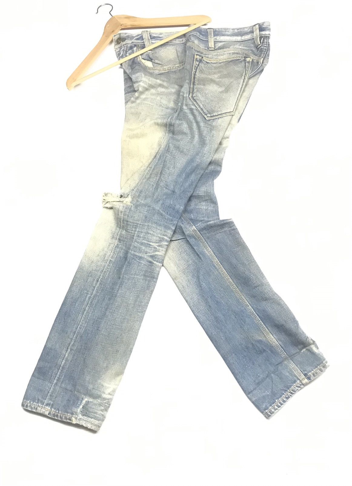 Vintage VINTAGE RUSTY FOR OUR FRIENDS GRUNGE DISTRESSED DENIM Size US 32 / EU 48 - 15 Thumbnail
