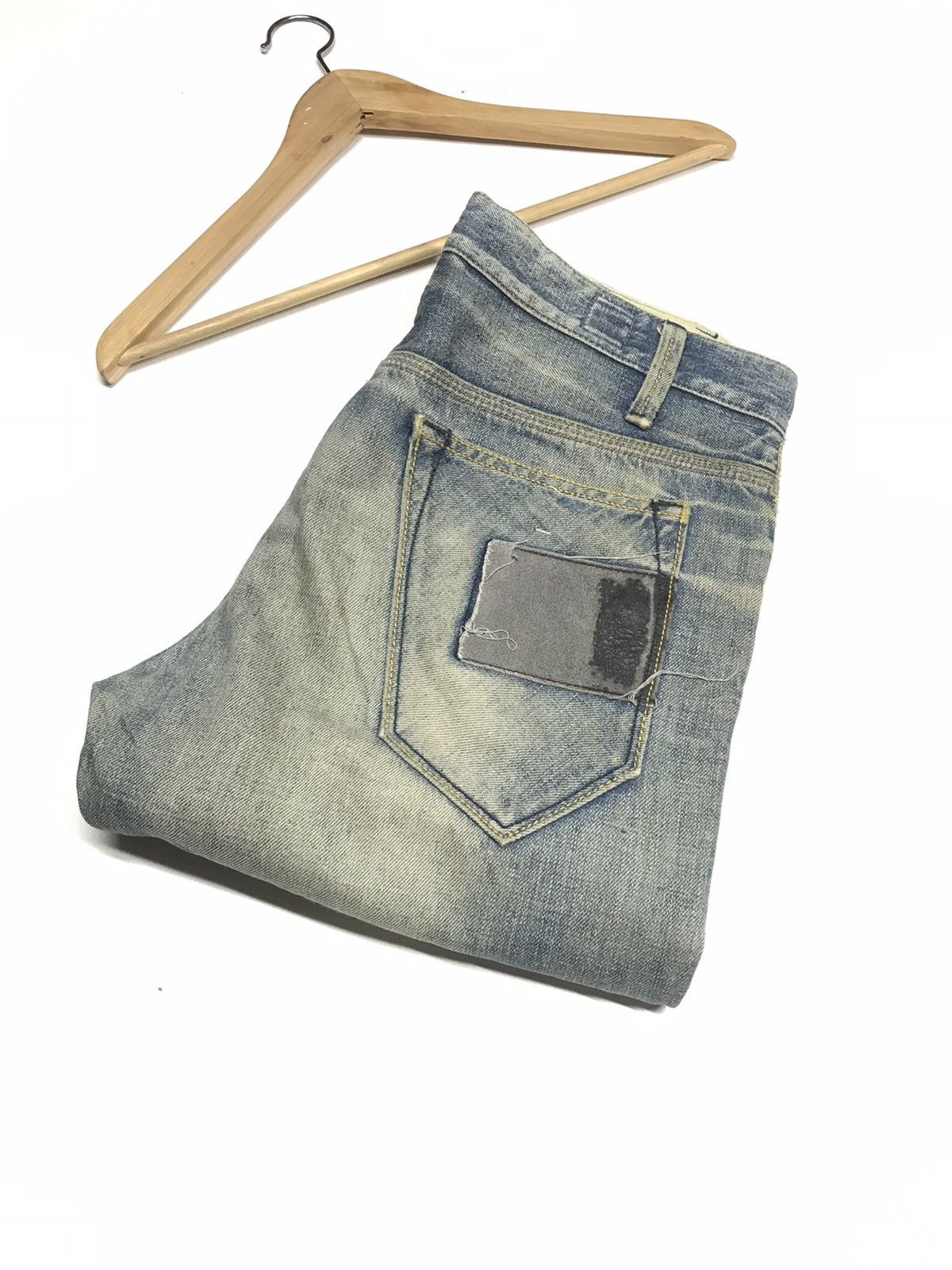 Vintage VINTAGE RUSTY FOR OUR FRIENDS GRUNGE DISTRESSED DENIM Size US 32 / EU 48 - 20 Thumbnail