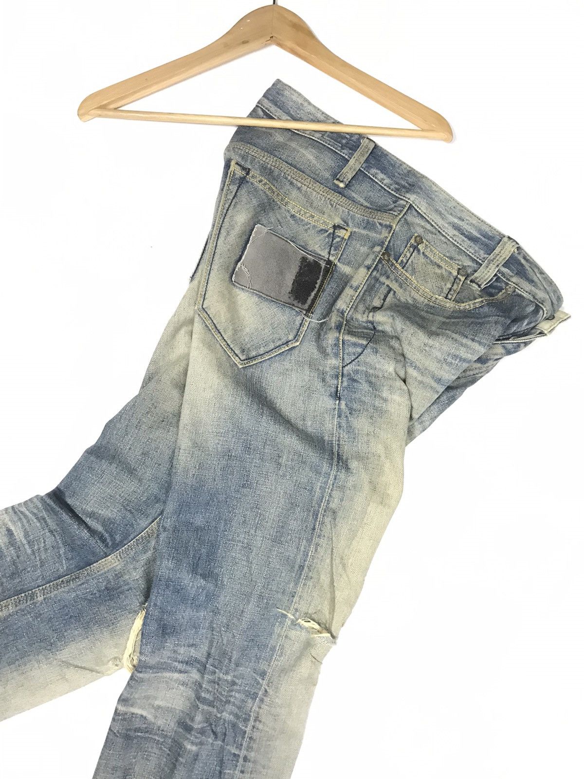 Vintage VINTAGE RUSTY FOR OUR FRIENDS GRUNGE DISTRESSED DENIM Size US 32 / EU 48 - 14 Thumbnail