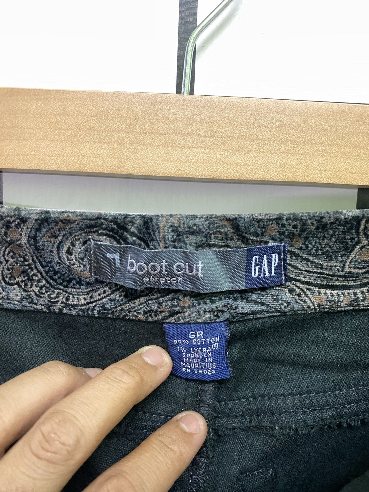 Designer × Gap × Japanese Brand GAP Floral Motif Like Pretty Green Design Bootcut Pant Size US 28 / EU 44 - 14 Thumbnail