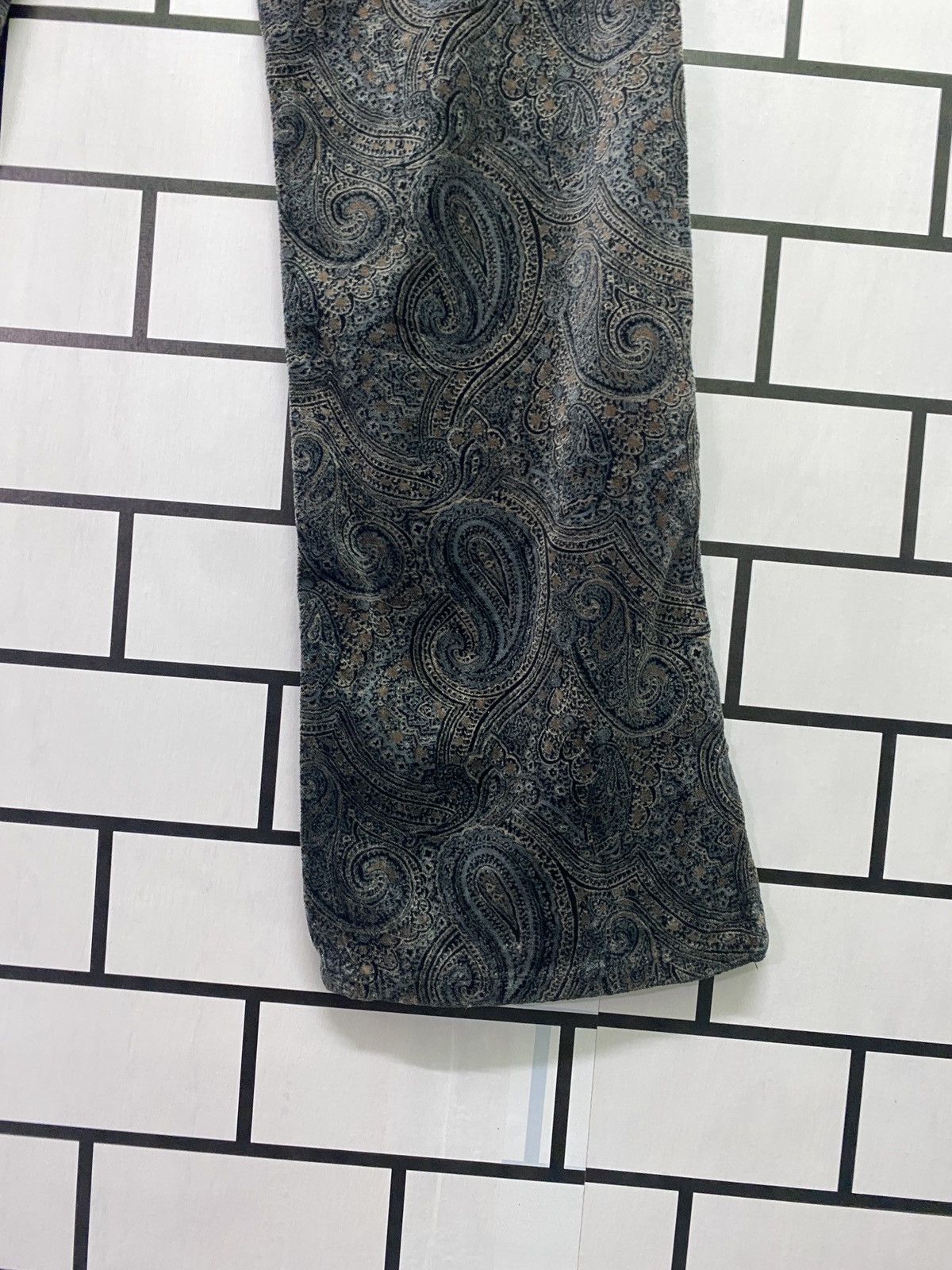 Designer × Gap × Japanese Brand GAP Floral Motif Like Pretty Green Design Bootcut Pant Size US 28 / EU 44 - 12 Thumbnail