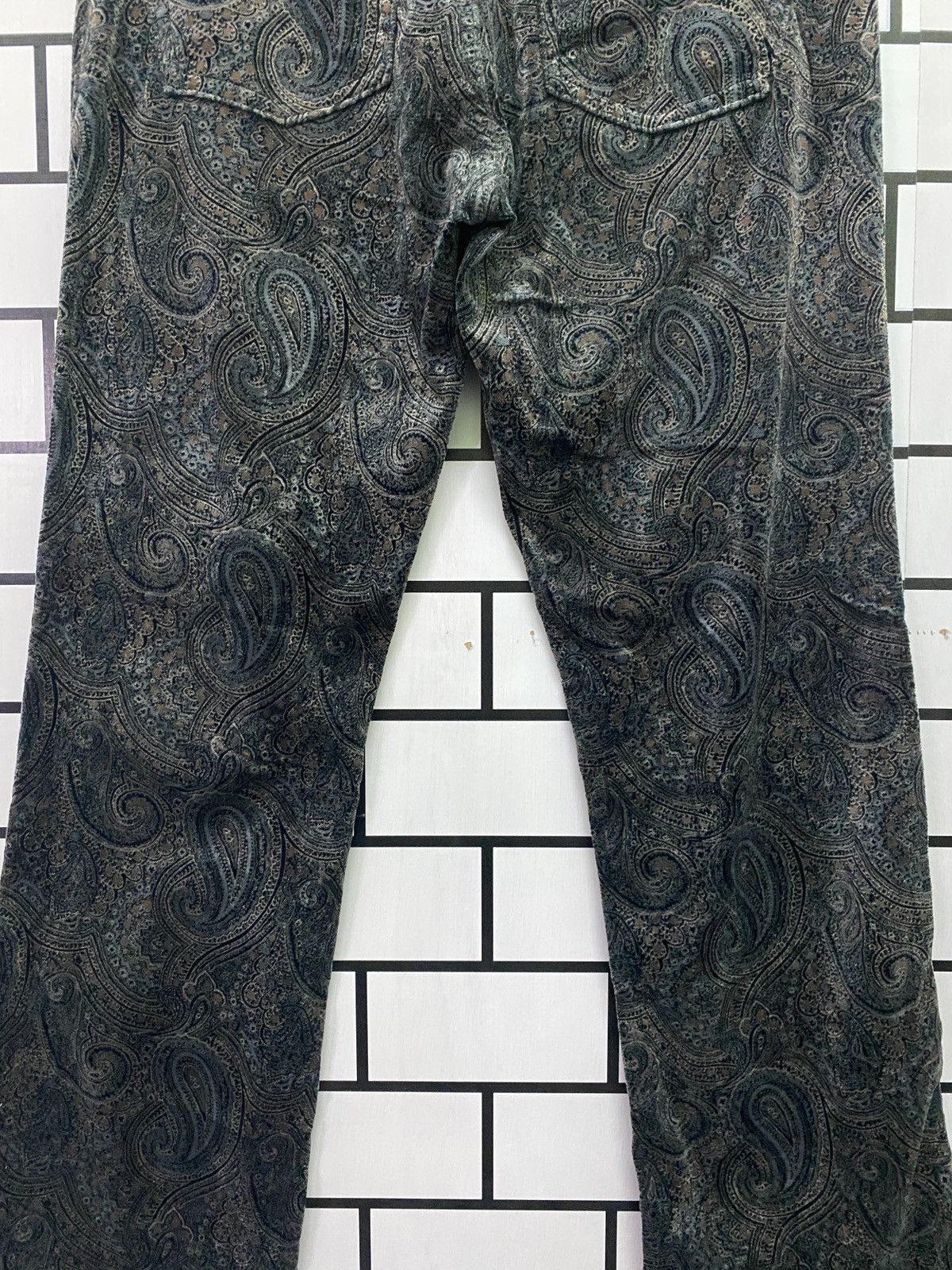 Designer × Gap × Japanese Brand GAP Floral Motif Like Pretty Green Design Bootcut Pant Size US 28 / EU 44 - 11 Thumbnail