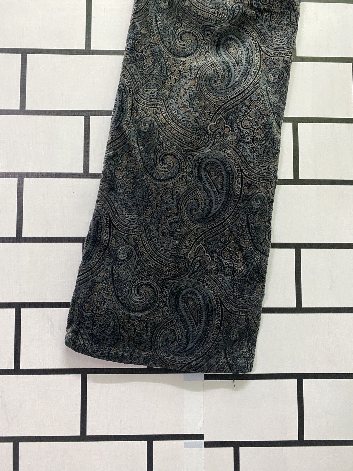 Designer × Gap × Japanese Brand GAP Floral Motif Like Pretty Green Design Bootcut Pant Size US 28 / EU 44 - 13 Thumbnail