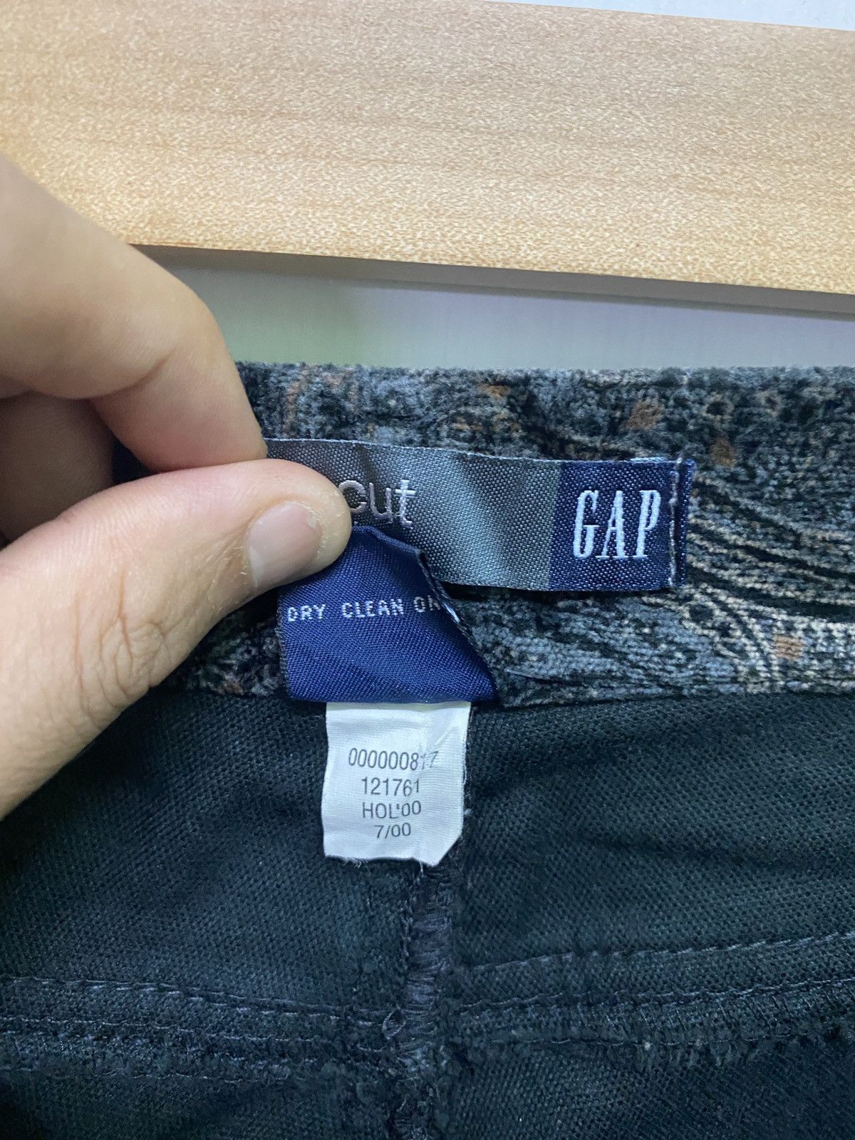 Designer × Gap × Japanese Brand GAP Floral Motif Like Pretty Green Design Bootcut Pant Size US 28 / EU 44 - 15 Thumbnail